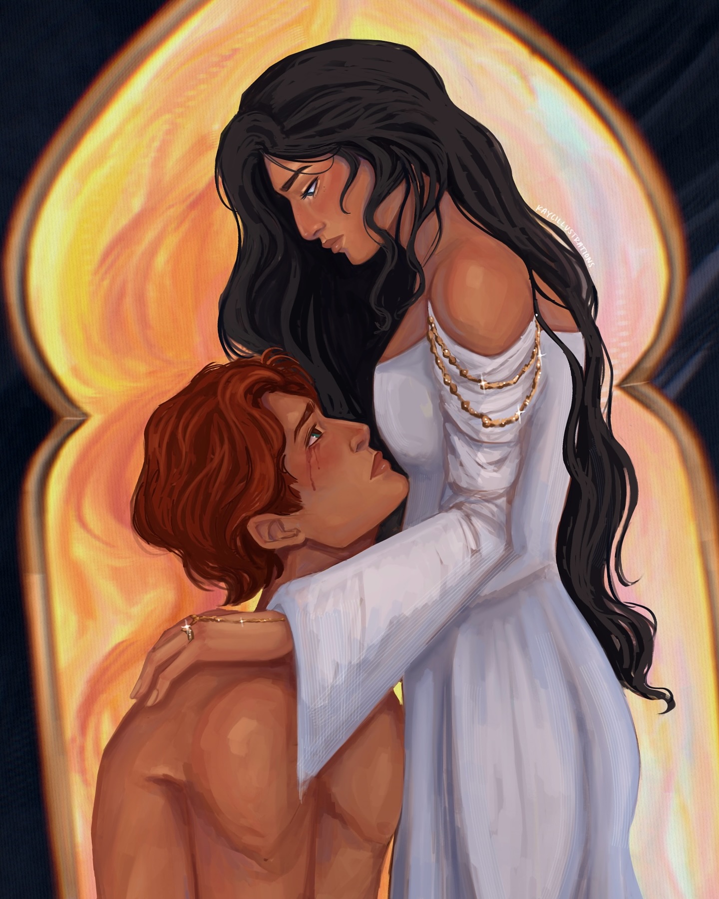 “my kingdom, for your hand”
in honor of every spiral of fate’s release this past week!!
i love love love this series, it’s about time i finally drew them. @tahereh 💛
🏷️
#alizeh #cyrus #thiswovenkingdom #everyspiraloffate #taherehmafi #illustration #fanart #booktok #digitalillustration #artist #artistoninstagram #digitalpainting #art #fantasy #romantasy #alizehandcyrus #freelanceillustrator