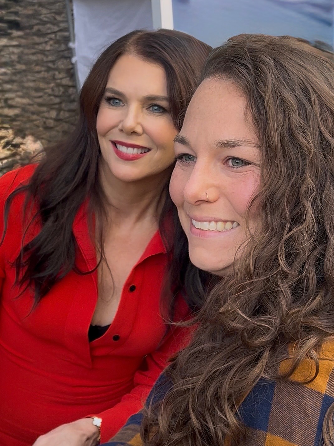 ✨ Some moments feel written in the stars — and this was one of them.
I found out about Lauren Graham’s Walk of Fame ceremony from my college friend and roommate the day I left for my trip to Havasu. Over the next few days, the universe dropped serendipitous signs and something in me knew this was my chance.
Gilmore Girls was my everything growing up. I had the posters, the DVDs, even a light switch cover with Lorelai and Rory — I was obsessed 😅 That show sparked my lifelong love for Lauren Graham — her wit, warmth, and her independence was inspiring!
Over the years, I watched every movie she was in (especially the indie ones) and devoured her books. In college, I had the chance to attend Sundance — my friends went and saw her — but I couldn’t afford the trip. I’ve carried that little regret ever since.
So standing there, more than twenty years later, watching her get her star felt like a full-circle moment. Meeting her was every bit as special as I’d imagined — timeless, kind, funny, and so deserving.
About damn time. 💫🤍
📸: @lefthandedteacher 💁🏻♀️
#LaurenGraham #GilmoreGirls #StarsHollowMagic #FullCircleMoment #Serendipity #AboutDamnTime #TimelessWomen #DreamsComeFullCircle #TheWanderHer #HealingJourney #WomenWhoInspire #WanderBeyondHealWithin #StorytellersOfInstagram #PopCultureNostalgia #FangirlForever #LifeHasAPlan #SignsFromTheUniverse #IndependentWomen #IconicMoments #GratefulHeart #hollywoodwalkoffame