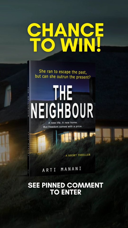 See pinned comment to find out how to enter.
Or read below to find out more about The Neighbour.
Not full-on nightmare fuel, but enough of a chill to keep the lights on.
🏠 This one's a short suspense thriller about a single mum who's just moved into a new neighbourhood. A perfectly quiet cul-de-sac that's almost too quiet. A neighbour, too friendly. And a house with secrets of its own...
Blurb below:
Sometimes, the real threat isn’t what’s watching from the shadows, but what’s already inside...
Olivia thought she was free.
After escaping her violent past, Olivia is determined to rebuild a safe life for herself and her six-year-old daughter, Mia.
Their new home was supposed to be a fresh start, quiet, secure, far from everything they escaped.
But safety is an illusion.
Something follows her. The unseen eyes, the lingering presence, the unshakable feeling that she and Mia are never truly alone.
And then there’s Abe, the overly friendly neighbour who’s always there. Watching. Helping. Too much.
The warnings begin. A shadow in the garden. A note urging her to keep her daughter safe. An open door in the dead of night.
Is it the monster she ran from? The one standing right next door? Or is there something even darker at play, something she can't outrun?
Olivia swore she’d never be a victim again.
This time, she won’t run.
This time, she won’t hide.
This time, she’ll fight.
But will it be enough?