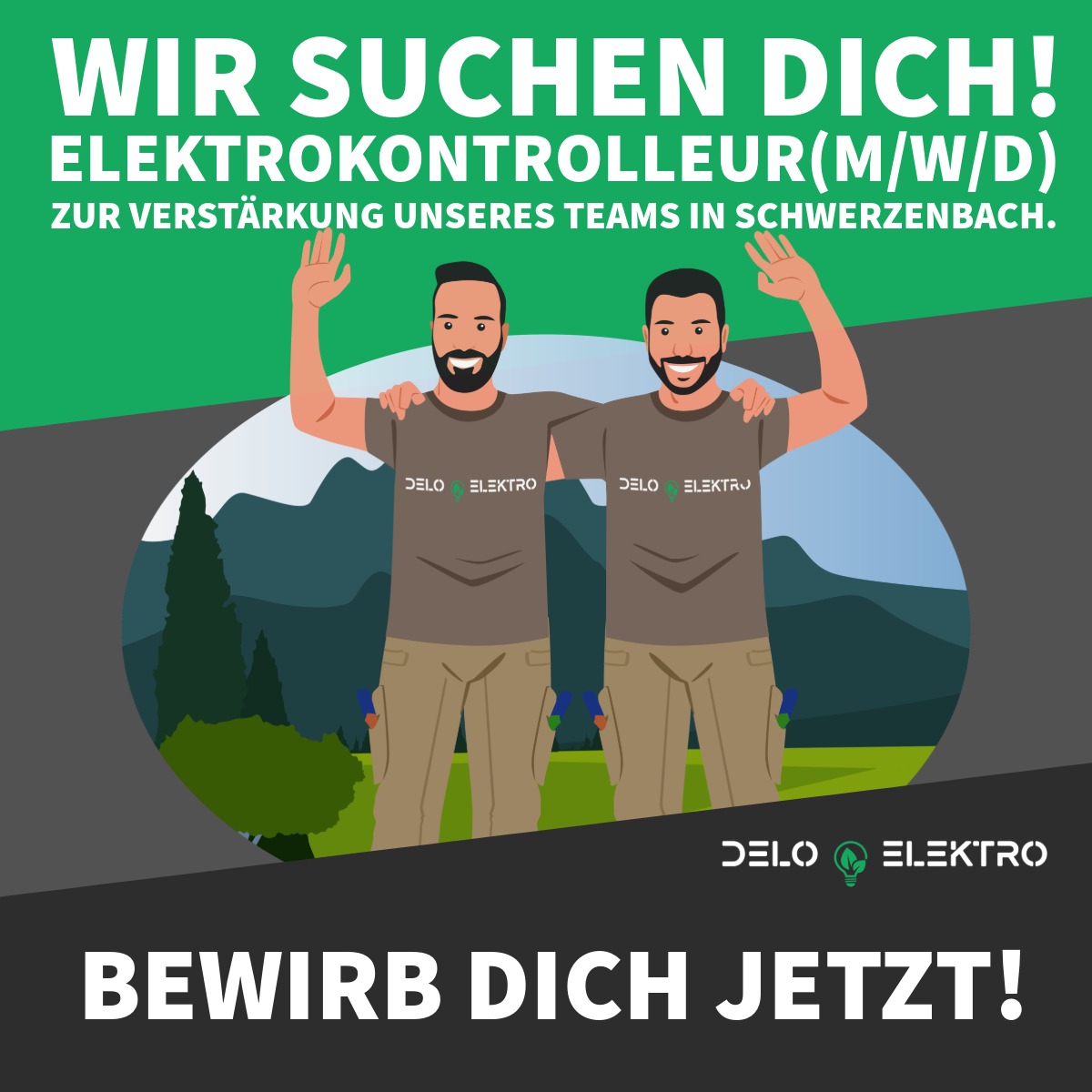 ⚡ WIR SUCHEN DICH! ELEKTROKONTROLLEUR:IN (M/W/D)
🔧 Das machst du bei uns:
• Durchführung von Elektrokontrollen
• Dokumentation und Berichterstattung
• Zusammenarbeit mit Installateur:innen und Kund:innen
• Unterstützung bei der Instandhaltung und Optimierung elektrischer Anlagen
💡 Das bringst du mit:
• Abgeschlossene Ausbildung im Elektrobereich (Sicherheitsberater:in oder Projektleiter:in Installation/Sicherheit)
• Erfahrung in Kontrollen oder Prüfungen von Elektroanlagen
• Sorgfältige, analytische Arbeitsweise
• Eigeninitiative, Teamgeist und Kundenorientierung
🚀 Das bieten wir dir:
• Abwechslungsreiche Aufgaben und Verantwortung
• Junges, dynamisches Team & flache Hierarchien
• Weiterbildungs- und Entwicklungsmöglichkeiten
• Faire Entlohnung und gute Arbeitsbedingungen
• Modernes Equipment & verständnisvolle Führung
• Geschäftsfahrzeug zur privaten Nutzung
• 5 Wochen Ferien + 2 Wochen Betriebsferien
✨ Wenn du Lust hast, mit uns zu wachsen und gemeinsam spannende Projekte anzupacken,
melde dich einfach bei uns – ganz unkompliziert:
📩 info@delo-elektro.ch | ☎️ 044 883 35 55
Wir freuen uns auf dich! ⚡