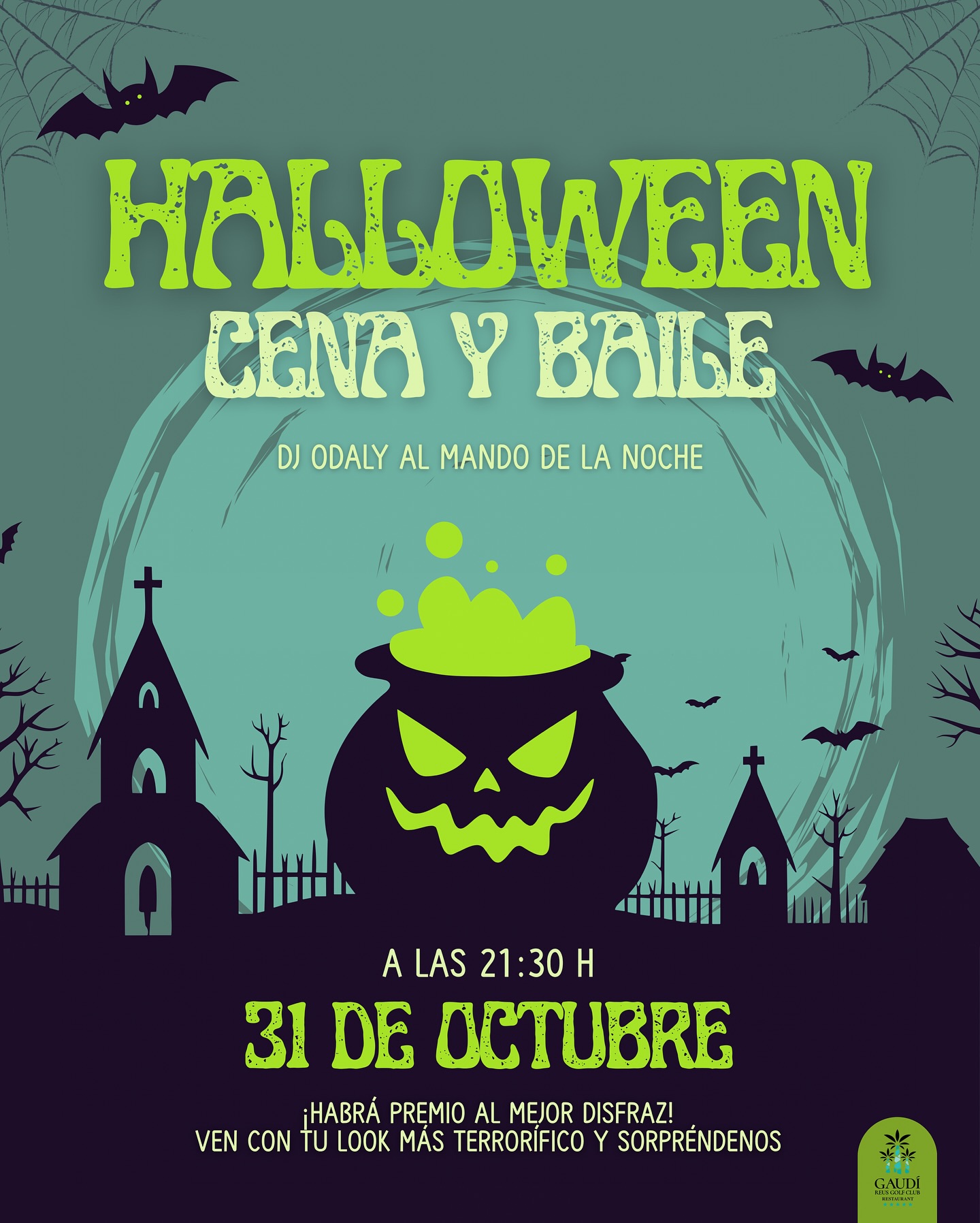 La noche más terroríficamente divertida está aquí ✨🎃
Este 31 de octubre a las 21:30h te esperamos en nuestro restaurante para una velada única:
🍴 Una cena especial de Halloween
🕺 Baile hasta la madrugada (🎧 @djodalysound )
(Menú de Halloween 38€)
👻 ¡El mejor disfraz de la noche será premiado!
Atrévete a venir con tu look más terrorífico…
¿Listo para una noche de misterio, risas y mucho sabor?
👻🎃💀
¡Reserva ya tu mesa!
📍Ctra. Cambrils, Km. 1.8, 43206 Reus
📲 631 983 824