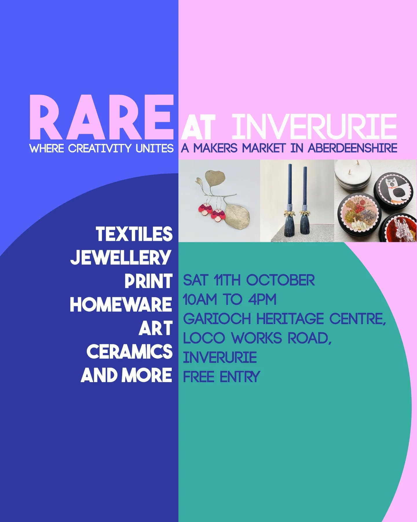 This Saturday, the 11th of October, I'll be attending my first market of the season with @rare.makersmarket. You'll find me and 11 other wonderful makers @gariochheritage, in Inverurie, from 10am - 4pm.
I'll have lots of woolly goodies to help keep you warm as the autumn weather draws in. See you there!
#raremakersmarket #autumn #makersmarket #Inverurie #aberdeenshire #gariochheritagecentre #woolaccessories #woolisbest #woolsocks #woolhat #scarves #hotwaterbottlecover #scrunchie #giftideas #christmasshoppingtime #shopindependent #shopsmallthischristmas #buybetterbuyless