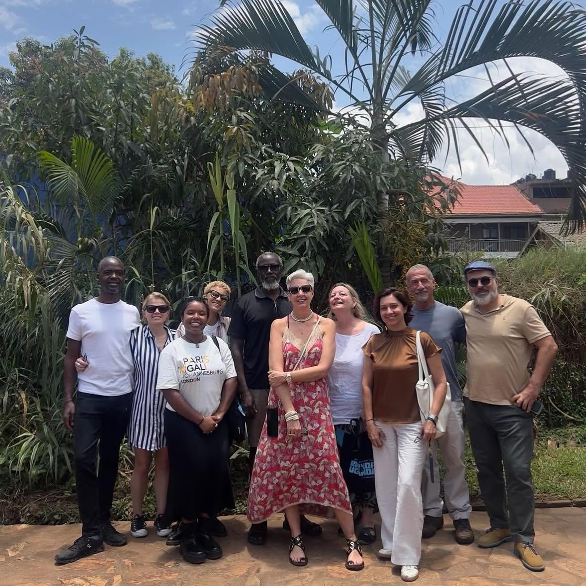 The 2025 Zeitz MOCAA Art Tour to Rwanda and Uganda was marked by community, exchange and shared learning. Established by Koyo Kouoh (1967-2025), the art tour is aimed at cultivating cross continent dialogue and collaboration.
Art professionals Kami Gahiga and Daudi Karungi generously co-hosted the group in Rwanda and Uganda respectively, alongside museum hosts Claire Breukel and Zeitz MOCAA’s Assistant Curator Beata America.
Over the course of the week participants visited artist studios, collector's homes, galleries, museums and architectural and cultural sites across Kigali and Musanze in Rwanda and Kampala in Uganda.
Global Council members Michael Silver, Liese Van Der Watt and Jo Ann Strauss attended the art tour supporting Koyo's vision of sharing and learning. We also welcomed guests Laura Vincenti, Lidija and Kristian Khachatourian, and Lauryn Lawrence to the art tour experience.
Our heartfelt thanks to the collectors, artists and friends who so generously welcomed us into their homes, studios and communities.
1: Studio visit with Henry Mzili Mujunga
2: L’espace in Kigali
3: A beautiful dinner hosted by Paul Gahitsi
I4: Touring the Dian Fossey Research Complex with MAAS principal architect Anton Larsen
5: Tour of the Rwanda Arts Initiative also learning about the Kigali Triennial
6: "Home" among the beautiful art collection of Jeanine Munyeshuli
7: Touring Pink Mango with visionary CEO Maryse Mbonyumutwa
8: Our host Kami Gahiga chatting with Global Council member Jo-Ann Strauss at a dinner hosted at the Gihanga Institute of Contemporary Art (GICA). Photo David Kwizera @dave_kwizera
9: Dinner hosted by Kami Gahiga at the Gihanga Institute of Contemporary Art (GICA). Photo David Kwizera
10: Curator Beata America in the studio of Xenson
11: Artist Fiker Solomon
12: Global Council member Michael Silver meets artist Henry Mzili Mujunga
13: Global Council member Liese Van Der Watt in the studio of Joseph Ntensibe
14: Liese with artist Dr Lilian Nabulime
15: Liese and Laura Vincenti with artist Theresa Musoke
16: A visit to 32 Degrees East, Kampala
17: Visiting artist Ian Mwesiga @ianmwesiga
18: Group Polaroid by Lauryn Lawrence