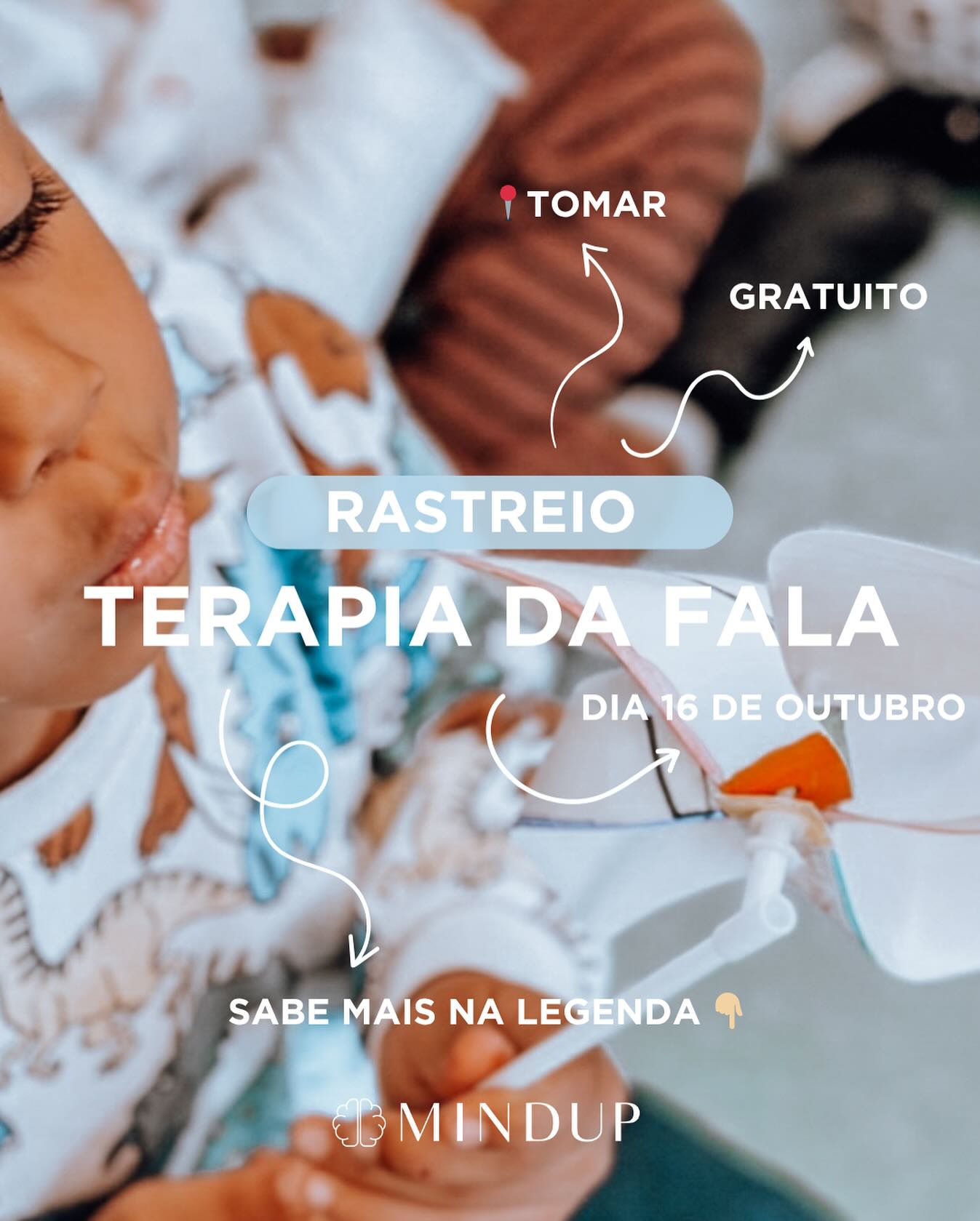 🚨RASTREIO GRATUITO - TERAPIA DA FALA
A partir deste mês, na nossa clínica de Tomar, recebemos de braços abertos a nossa querida Terapeuta da Fala Alexandra e com ela, passamos a contar com um novo serviço: Terapia da Fala.
DIA 16 DE OUTUBRO, abrimos as portas do nosso espaço para rastreios GRATUITOS de Terapia da Fala.
Venha ter connosco para despiste de alterações ao nível das competências comunicativas, linguísticas, da fala, da leitura e escrita e miofuncionais orais.
A identificação e intervenção precoce minimiza o impacto/evita o agravamento de alterações no desenvolvimento.
CONDIÇÕES:
〰️ Marcação obrigatória
〰️ Duração de 30 minutos
〰️ Para crianças e jovens
Para agendar, contacto-nos: ☎️ 925 346 938
Agendamentos até dia 13 de outubro.
Até breve ❤️