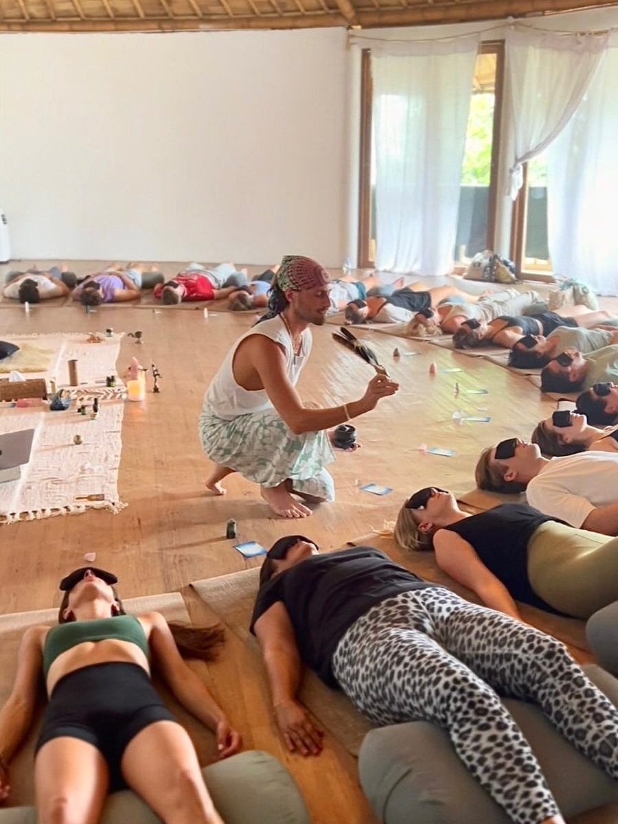 Meet our retreat facilitator in Bali this November: Jun Yared @heroen.jun.yared
Jun is a multidimensional healer, space holder, and facilitator devoted to guiding others on the path of deep inner healing and soul remembrance. He channels his gifts and healing through Sacred Breathwork, Angel Dance, hands-on Bodywork, Energy Healing and Spiritual Mentoring. With tenderness, depth, and devotion, he guides others back to their soul’s truth, helping them release shame, fear, and disconnection, and step into their most authentic and empowered selves.💛