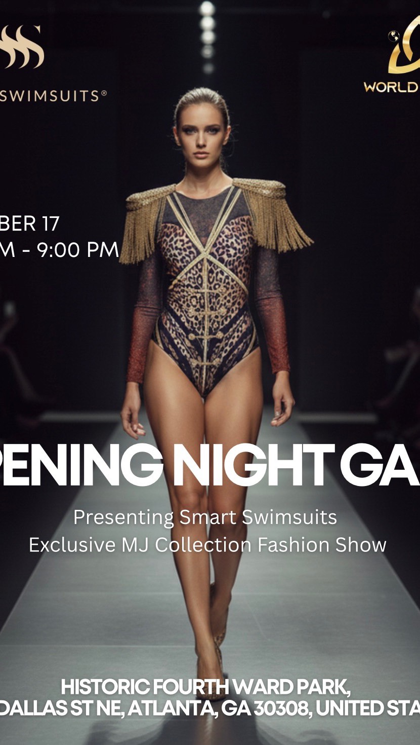 🔥Atlanta is about to be on 🔥Get ready for one of the most exciting fashion show Atlanta has ever seen!🔥🔥
Introducing Smart SwimSuit! Which began in 2020 with a clear mission: to create swimwear that feels incredible and protects the planet we love. What started as a small idea has become a global movement—and we’re just getting started.
At Smart Swimwear, fashion is about more than looking good. It’s about making a positive impact. That’s why we’re expanding our platform to include other sustainable brands, building a community where conscious choices become the new standard.
From recycled fabrics to mindful production, every step is designed to reduce harm and give back to the planet that inspires us. Our goal is simple: to help save our oceans and preserve our world for future generations.
Discover the collection and join the movement at SmartSwimwear.com.
#WorldPartyExperience #SmartSwimwear #SustainableFashion #EcoFriendly #SwimwearForGood #SaveOurOceans #ConsciousCommunity #SPF35 #TanThrough #ATL #TagoLife #AtlantaEvents