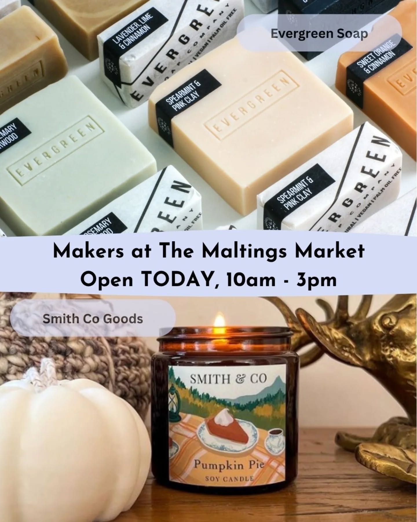 It's today 🎉 The doors to our market open at 10am and we can't wait to see you there! Scroll for a few reasons to visit >>