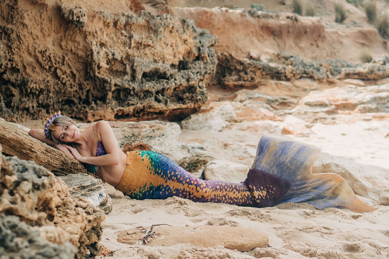 โจ Expectation vs Reality โจ
The part they donโt tell you about mermaiding, is when you get absolutely tumbled by the waves while trying to look ethereal ๐งโโ๏ธ๐
But hey, a true mermaid always keeps smiling (even when sheโs full of saltwater and sand)! ๐๐ฅฐ
๐ธ: @jayezelga
#MermaidTarielle #BehindTheTail #OceanMagic #MermaidLife #InstagramVsReality #MermaidPhotoshoot