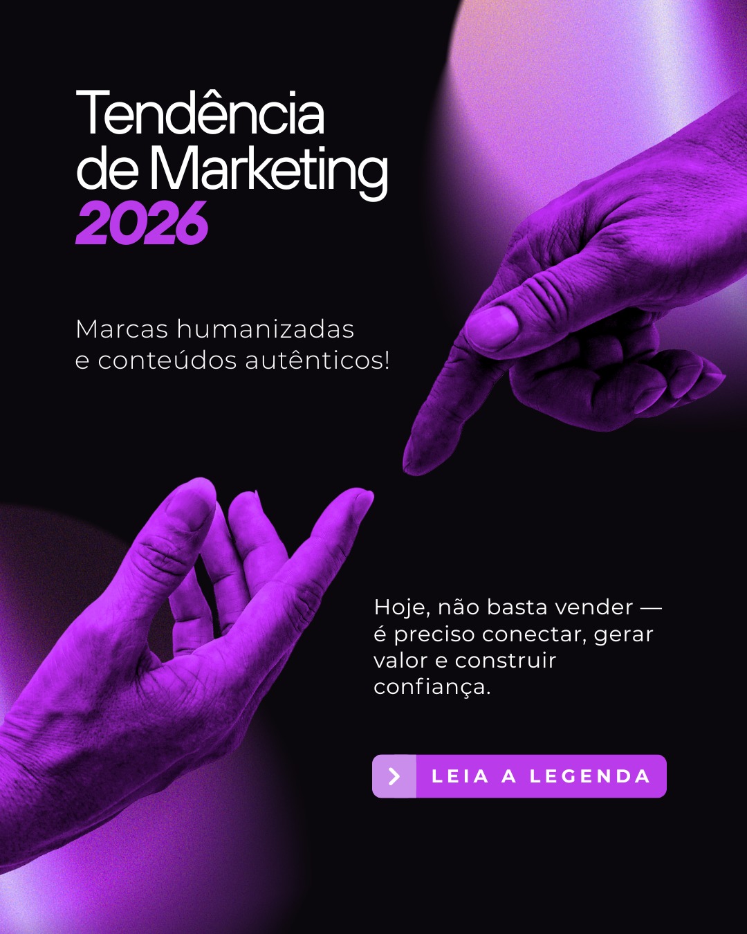 🚀 Tendência de Marketing 2026
Hoje, não basta apenas vender. O diferencial está em conectar, gerar valor e construir confiança.
✨ Marcas humanizadas + conteúdos autênticos = resultados que permanecem.
👉 Se você quer se destacar, comece agora a repensar sua comunicação:
Fale com pessoas, não com números.
Crie experiências, não só campanhas.
Construa relações, não apenas transações.
💬 E aí, você acredita que sua marca já está pronta para essa mudança?
Comenta aqui 👇
#marketing2026 #tendências #ᴍᴀʀᴋᴇᴛɪɴɢᴅɪɢɪᴛᴀʟ #agenciashale #estratégia