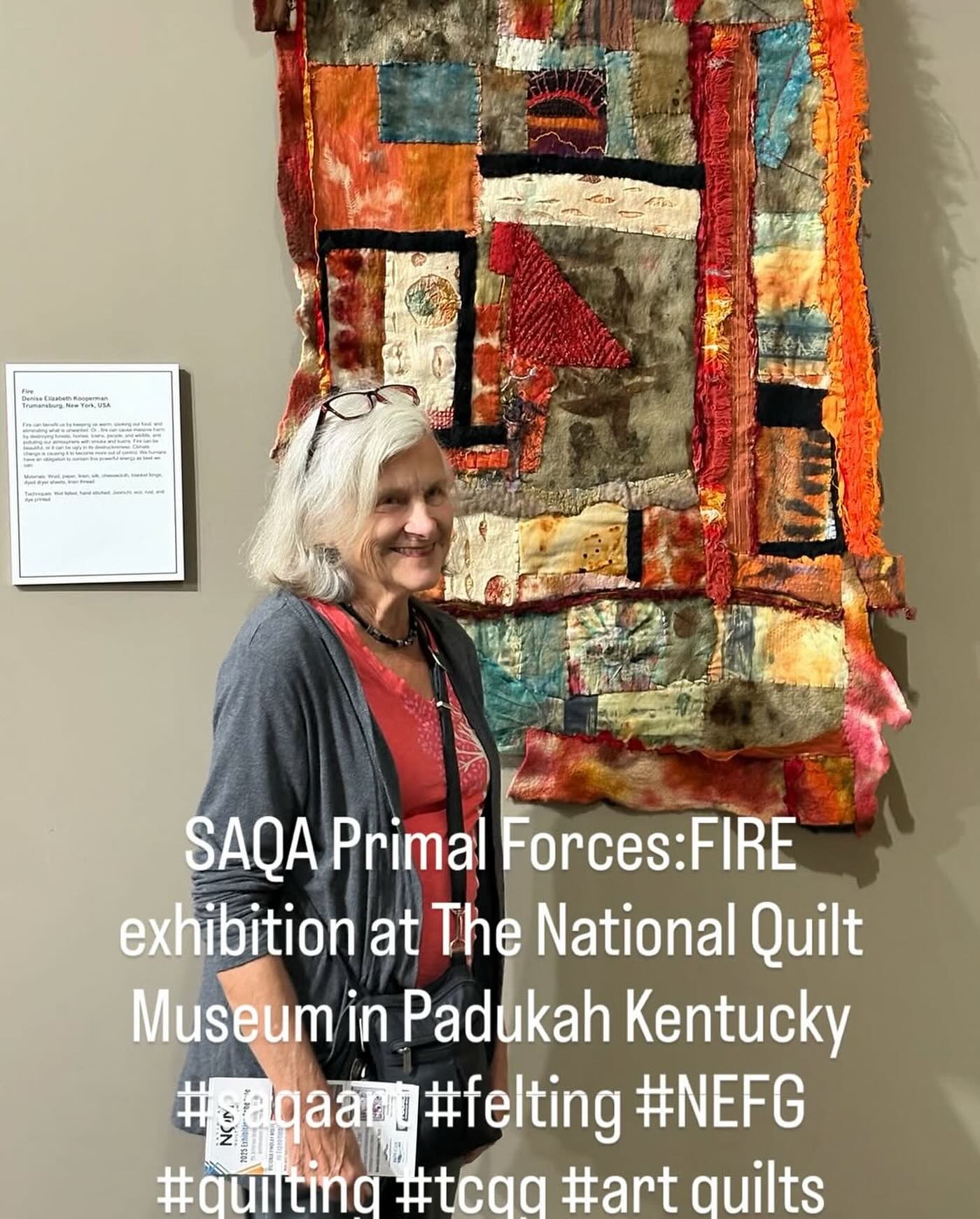 NEFG member always amaze! Check out @denisekooperman quilt work. Gorgeous.