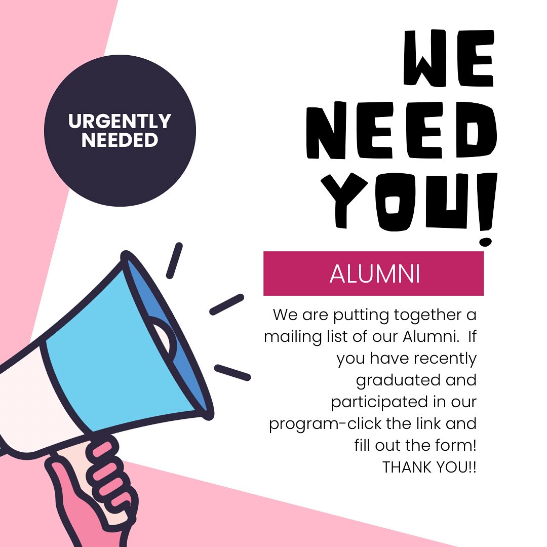 Fill out the form for us! We would love to stay connected https://forms.gle/bgzihFimbmAxg9ex9