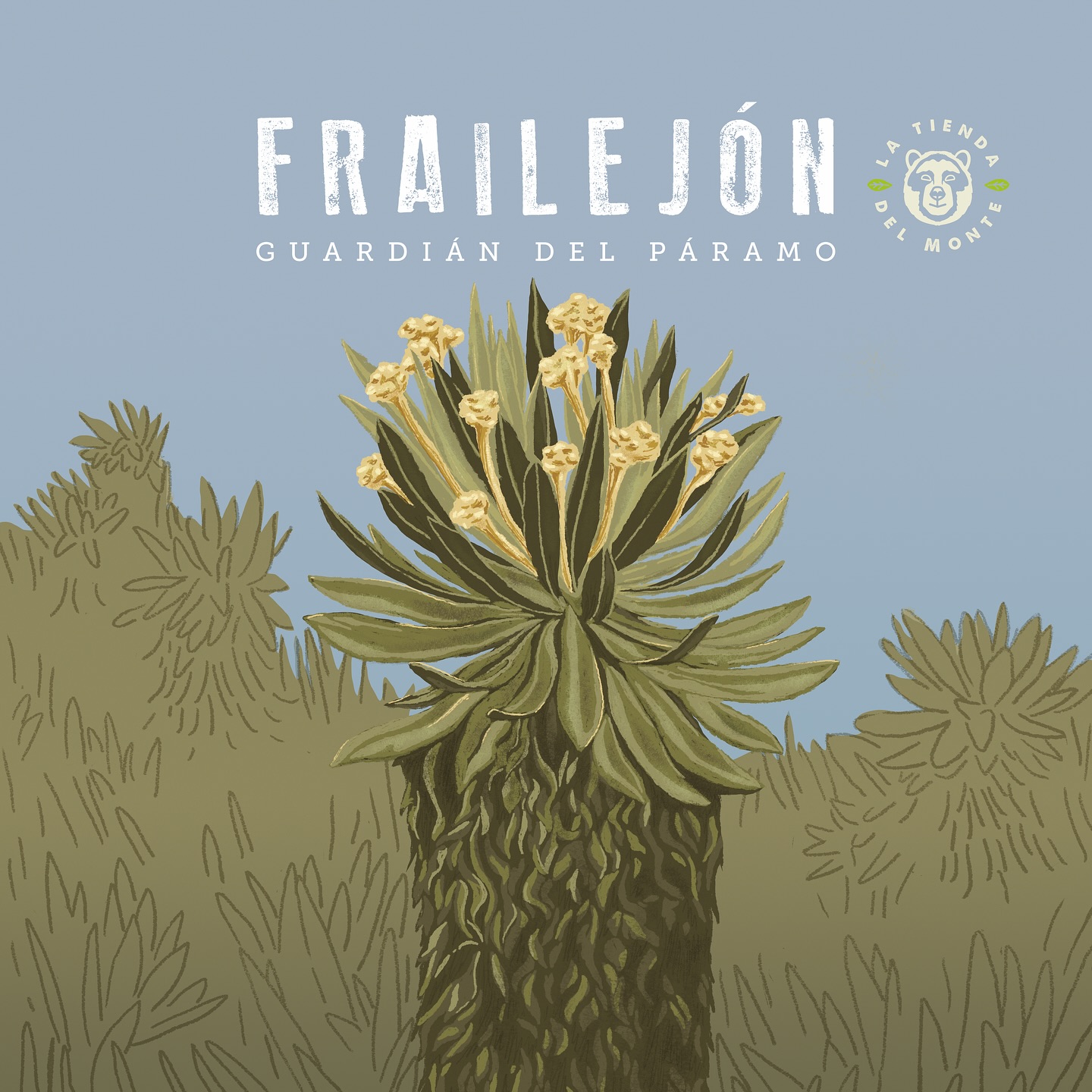 Frailejón 😍
Entre la neblina, los frailejones crecen lentos, guardianes del agua y del silencio.
En sus hojas se guarda la lluvia, en su forma, la paciencia del páramo.
Ilustrar su presencia es una forma de agradecerles, de recordar que la vida que baja a los valles nace aquí arriba, en su quietud.
✨ Un homenaje al corazón húmedo de las montañas: los páramos de Colombia. 🌿 Esta ilustración celebra su belleza, su resistencia y su silenciosa importancia.
www.latiendadelmonte.com