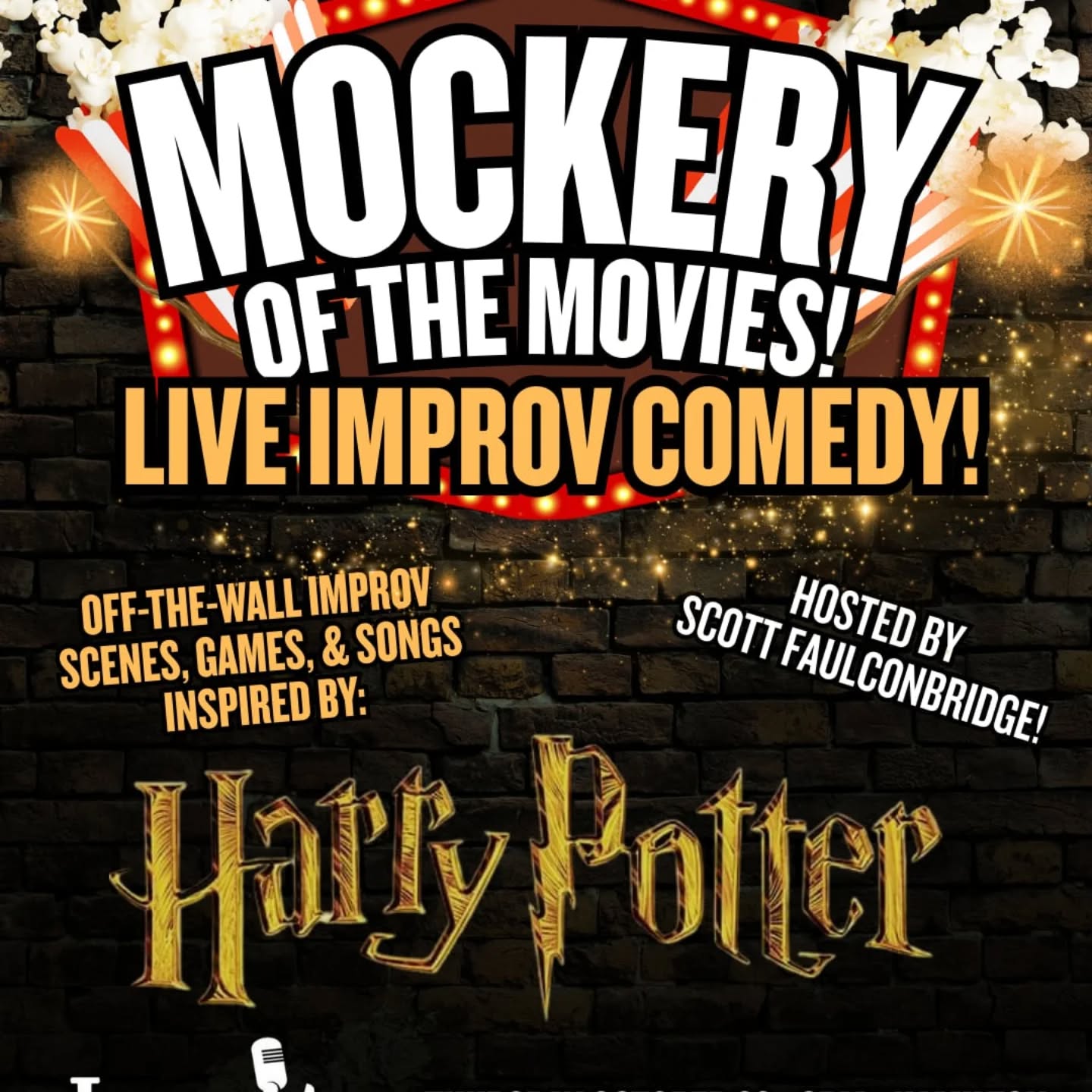 What a blast this will be on October 23rd. Go to levitycomedyclub.com for tickets! #improv #comedy #hamiltonontario #movies #harrypotter #halloween