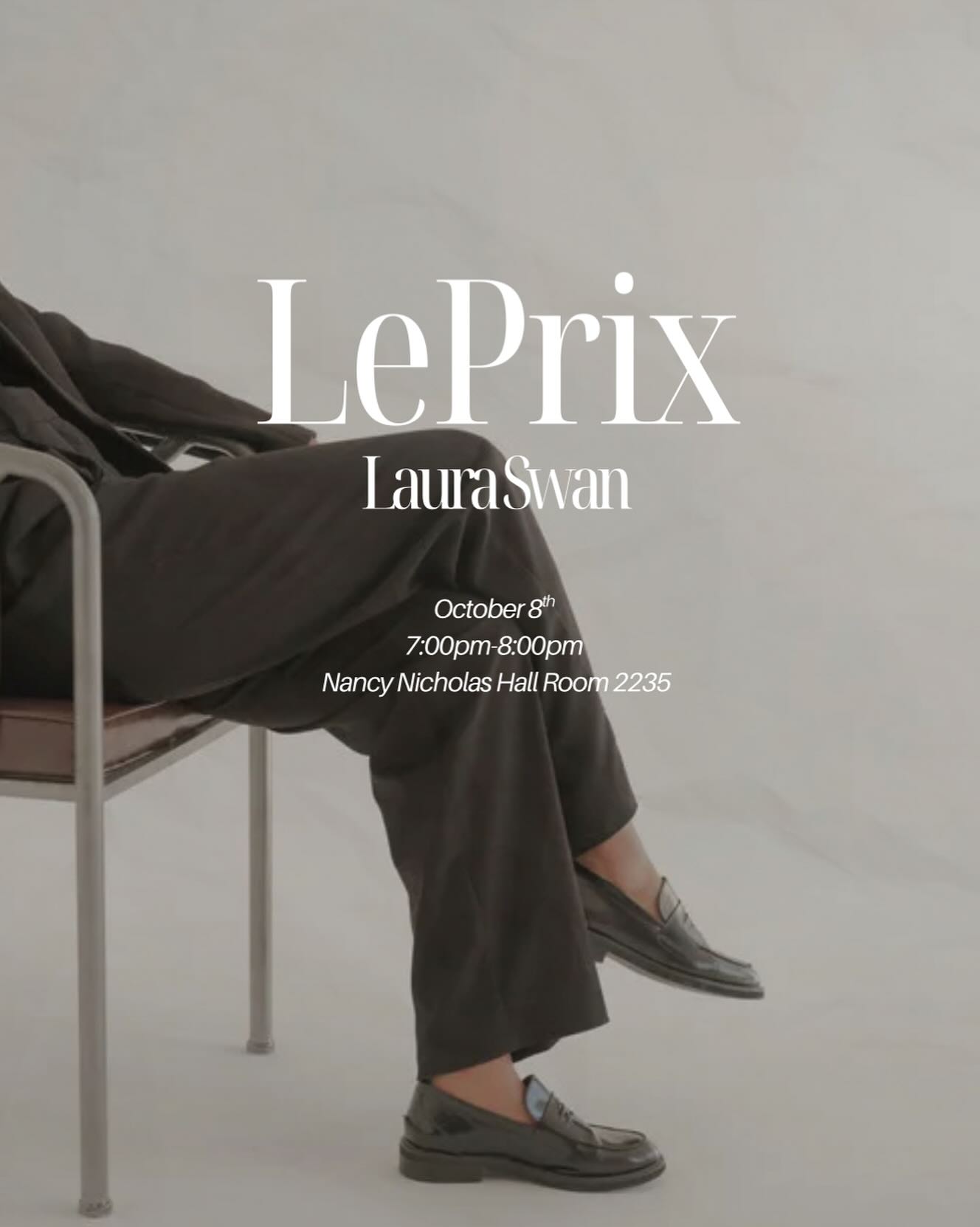 HEY SRA!! Join us on Wednesday October 8th to hear from the EVP of LePrix, Laura Swan! LePrix is a global platform for retailers to source authenticated, pre-owned luxury goods like designer handbags and clothing. As an alumni, Laura will be here to talk about her journey at UW and how it led her into the position she is at now.👜🤎