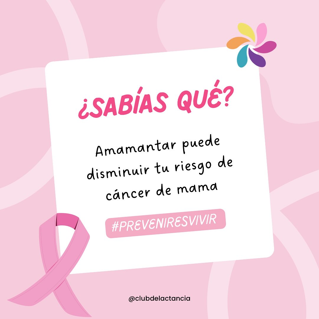 La lactancia materna también protege tu teta.
¿Sabes cómo lo hace?
👉 Disminuye los ciclos menstruales
👉 Reduce la exposición a estrógenos
👉 Promueve la renovación natural de las células mamarias
👉 Estabiliza el tejido
👉 Y mientras más meses amamantes… ¡mayor es la protección!
💡 Pero ojo: amamantar no reemplaza el autocuidado.
Hazte tu autoexploración, ve a tus controles, y si tienes dudas: pregúntanos.
💕 Porque la información también es prevención.
Fuentes:
The Lancet. Collaborative Group on Hormonal Factors in Breast Cancer (2002)
OMS
ACOG
CDC
Breastcancer.org
#ConoceTuTeta #OctubreRosa #CáncerDeMama #LactanciaMaterna #Prevención #Autoexploración #SaludFemenina #LactanciaInformada #ClubDeLactancia #AmamantarEsPoder #EducaciónMaterna #SaludMamaria #MaternidadConsciente