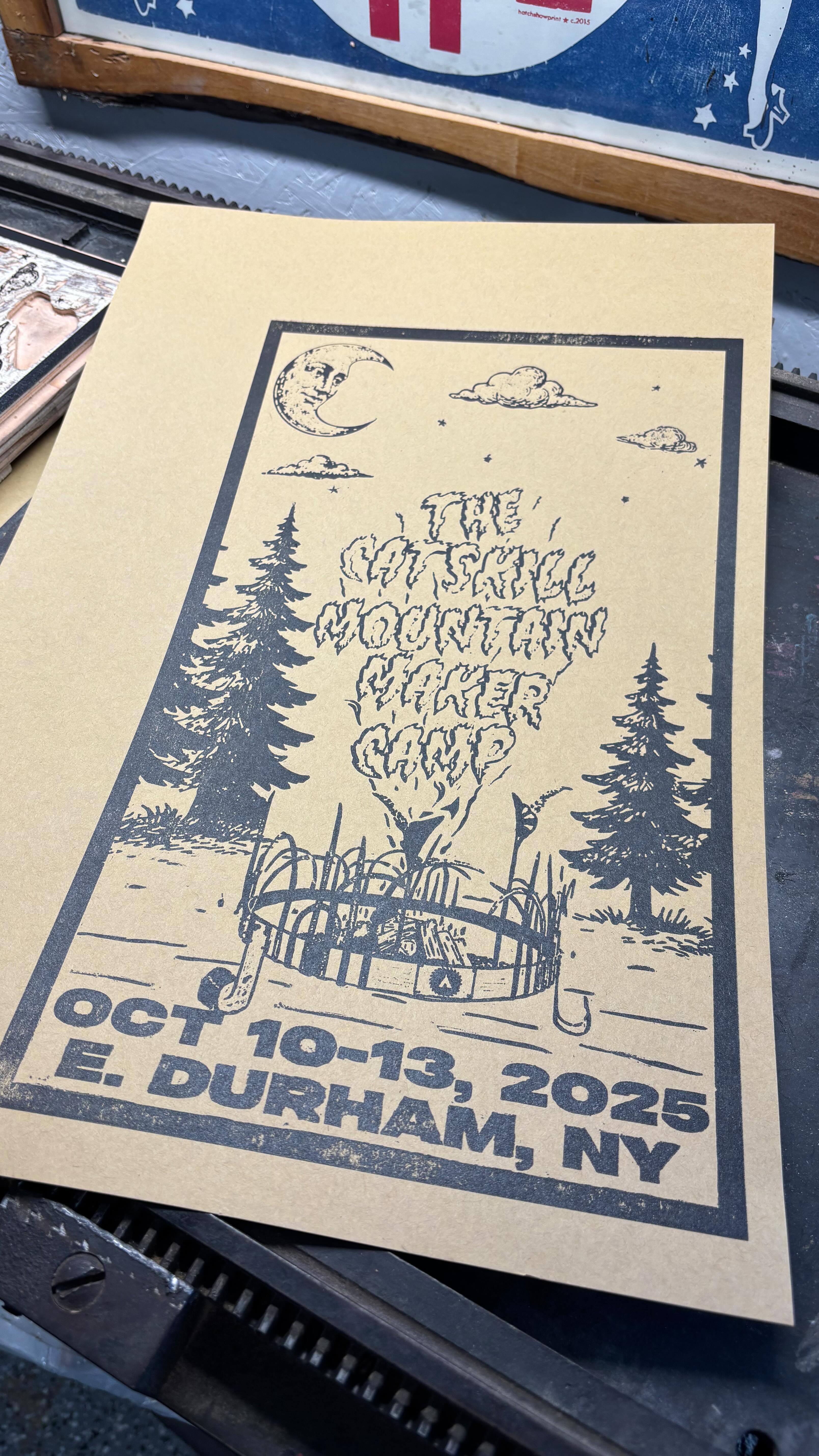 It’s officially Maker Camp week! Finishing up some last minute prints and then it’s time to load up.
Thanks to @flexcut.tools @speedball_art @blickartmaterials and @frenchpaperco for donating supplies to help make the Printing Tent run smoothly.
See you at the firepit.
#letterpress #makercamp #vandercookpress