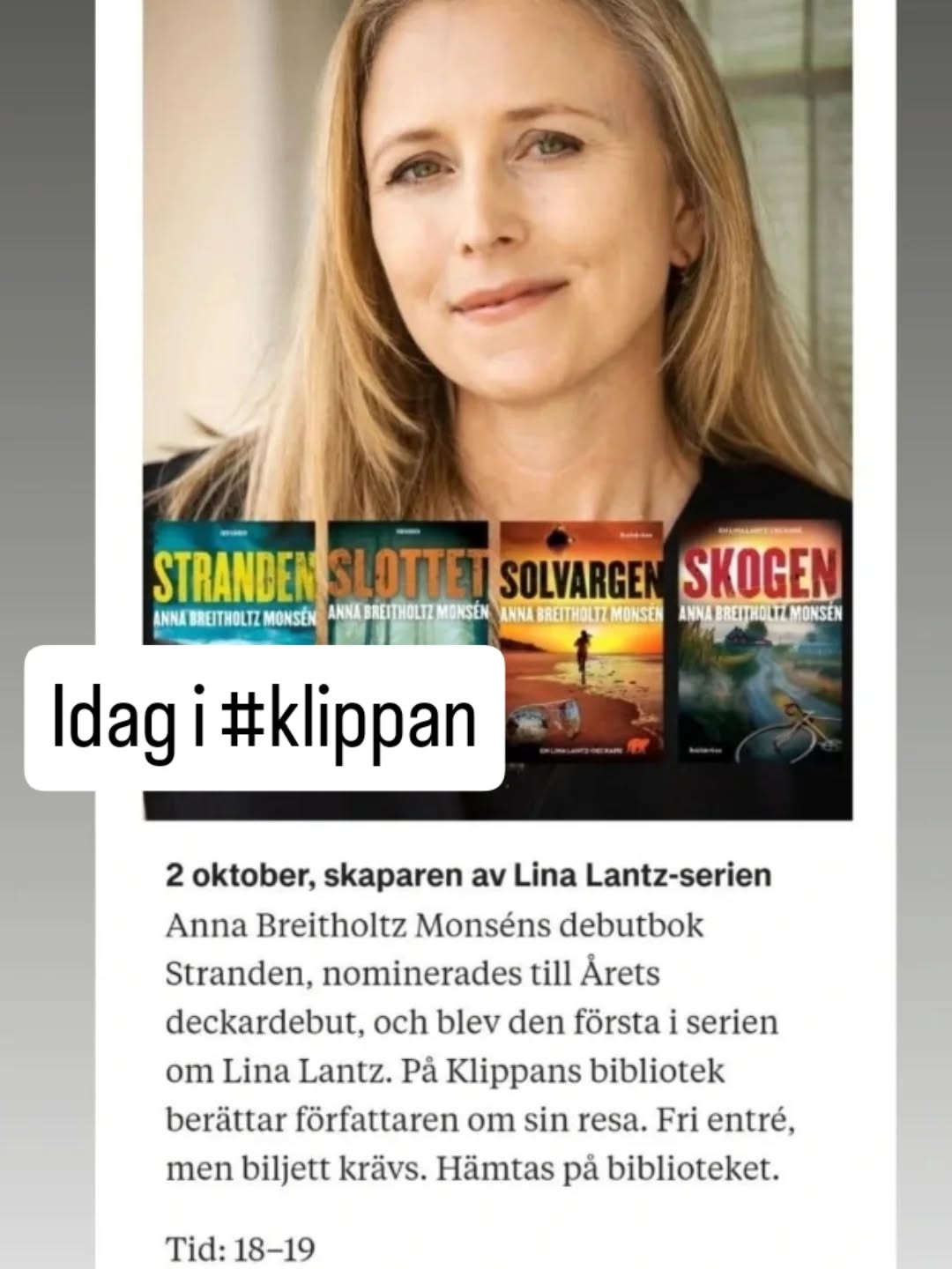 Välkomna!