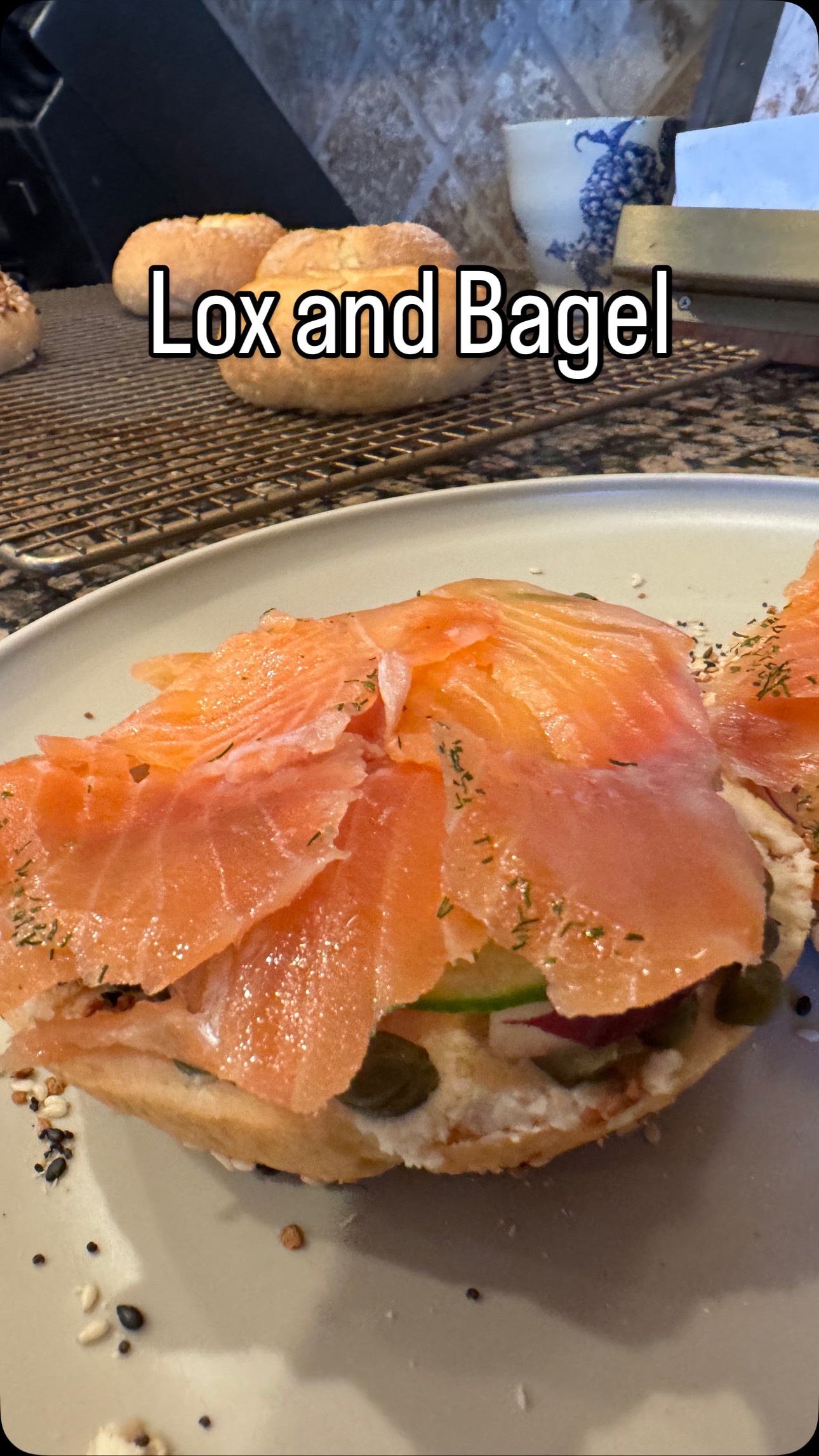 Slow Sunday - Lox and Bagels
Kamut flour bagels and home cured salmon.
#food #foodie #bagel #lox #tasty