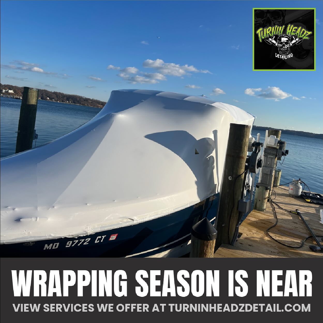 Let us help you keep that boat clean, dry, and ready for next season. 🚤☀️