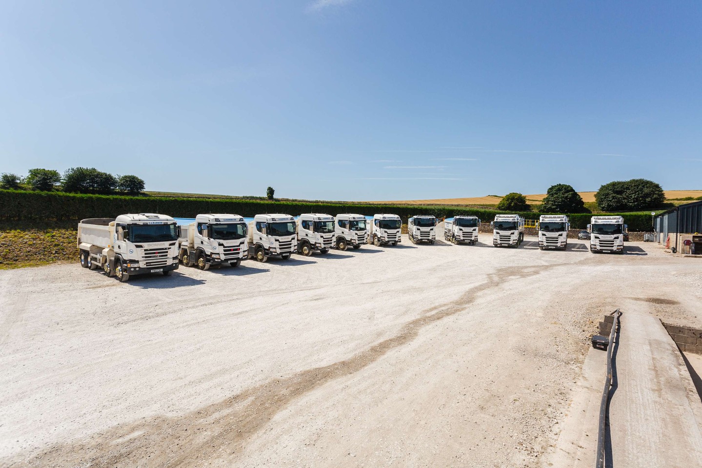 J A Barker Limited & Keltruck Limited, a partnership 20-years strong and still growing.
For the past 20 years Keltruck Limited have supplied J. A. Barker Limited with a range of Scania vehicles – in the shape of tractor units and eight-wheelers – and continue to support the family run firm in their journey within the aggregate industry.
Established in 1982 by Andrew Barker, the J A Barker Limited fleet has never failed to impress. The all-white cabs remain gleaming despite the harsh conditions they work in whilst the simple but elegant J. A. Barker Limited monogram motif they are adorned with helps them stand out from the rest.
Today, the Keltruck and J A Barker relationship remains strong. With Keltruck Account Manager, Calum Crooks continuing to supply these stunning units to the company!
To read the full article, please visit: https://www.keltruck.com/about-keltruck/news-centre/press-releases/j-a-barker/
To see more from J A Barker Limited, follow them on facebook: J A Barker Ltd