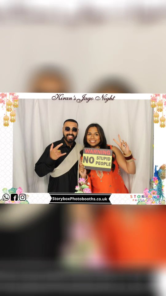 Part 1 - Kiran's Jago Party
Prewedding party
@storyboxphotobooth
@lyceum_events
@lyceumbargrill
@untouchables_roadshow @kishan.c79 www.StoryboxPhotobooths.co.uk
#Photobooth
#SelfieMirror
#MagicMirror #maiya
#CaptureYourStory
#TeamBride #TeamGroom
#SelfieKing #SelfieQueen
#PhotoboothHire #SelfieMirrorHire
#Wedding #jago #Engagement #Awards #Weddings
#CorporateEvents #Parties #WeddingSupplier
#AsianWedding #selfie #trending #viral #weddingideas #westyorkshire #eventplanner
#weddinginspiration #weddingstyle