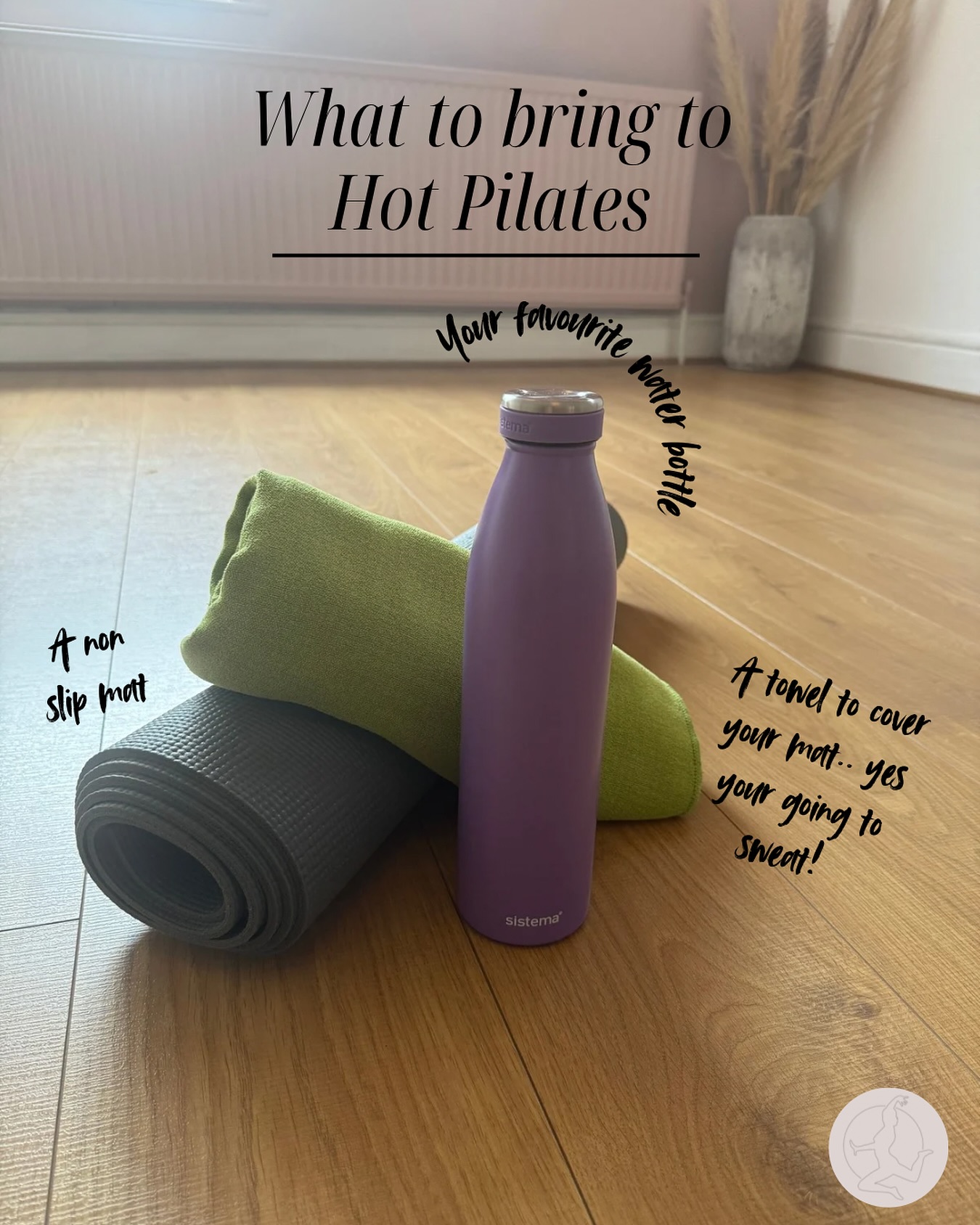 Hot Pilates takes place in a heated studio, we use far infrared heaters which heats the room to around 35 degrees.
As you work through the body your core temperature increases so it gives you a feeling that your doing a cardio workout when you are doing no impact exercises.
Because of this you will need to bring a few essentials:
1- A water bottle to stay hydrated (@sistema_uk are great as they keep your water cool in the hot studio)
2-A towel to cover your mat, your towel isn’t meant to be used to wipe your sweat away because this encourages your body to sweat more so having a towel over your mat will prevent slipping and catch your sweat.
3- A non slip yoga/Pilates mat. The nice thick spongy mats are very comfortable but not practical for a Hot Class.
Fancy giving hot Pilates a go? Book in now using the link in my bio or go to my website.
My Hot Pilates class is on every Saturday at 9.30am @Chorlton Health Hub
You can actually choose to do this class live online in the comfort of your own home if you don’t fancy the heat!
#hotpilates #hotpilatesmanchester #hotclasses #pilatesinmanchester #chorltonhealthhub