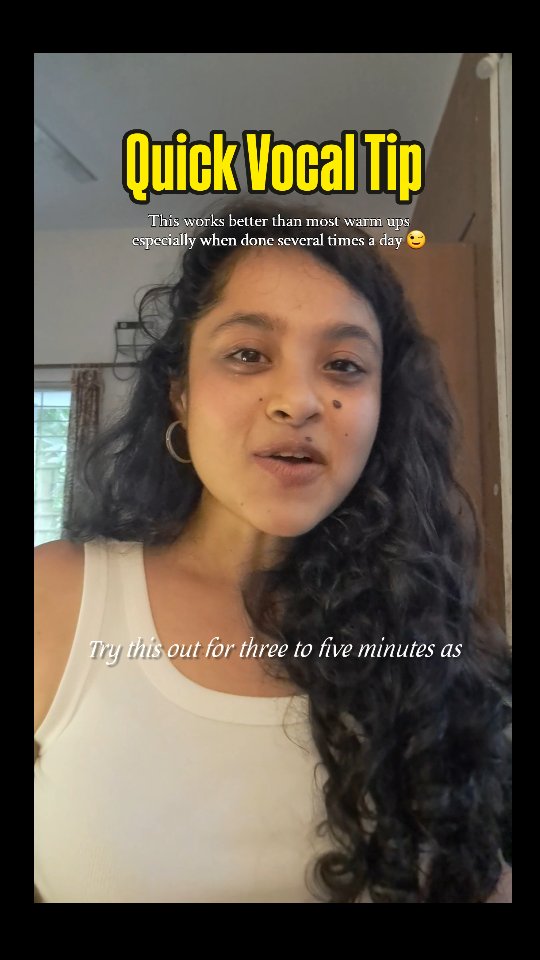 1: Lift the back of your throat and feel your nostrils widen. Let the jaw drop loosely.
.
2: To make this opening even more potent, you can try to imagine "smiling ear to ear from your throat". This might give you that popping sensation that we often feel on an airplane when we yawn.
.
3: Feel your ribs flying out and away from your pelvic bone in response to this movement in the throat.
.
4: Feel a lifting and gentle inward movement of the soft tissue in your abdomen.
.
5: Feel your butt muscles relax into your chair and feel a general sense of tallness.
.
This works even better when these things happen simultaneously!
.
Make sure you go through this checklist over every single yawn. Pay attention to the lift and release inside your mouth, throat and ribs.
SAVE THIS POST AND FOLLOW FOR MORE!
#vocalcoachindia #voicecoachindia #vocalfreedom #breathwork #nervoussystem #singingtips #playbacksinger #livemusicnewyork #newyorkmusician #newyorkjazz #newyorksessionamusician #jazzsinger #rocksinger #singersongwriter
#newyorkmusicscene