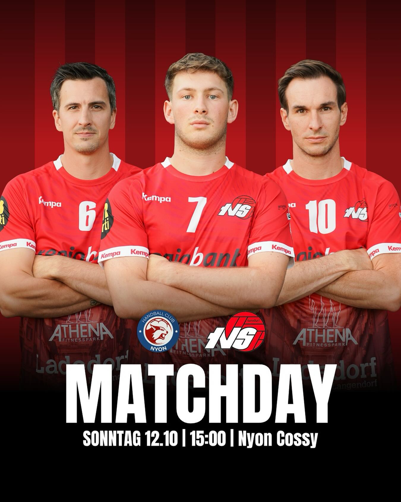 📍 Auswärtsspiel in Nyon! – RG Nyon vs. TV Solothurn
Erst vor zwei Wochen standen sich die beiden Teams im Schweizer Cup gegenüber – nun folgt das Wiedersehen in der Meisterschaft. Damals musste sich der TVS nach einer hart umkämpften Verlängerung mit 30:34 geschlagen geben.
Die Solothurner wollen diesmal den Spiess umdrehen und sich für die Cup-Niederlage revanchieren. 💪 Mit dem Rückenwind aus dem klaren Heimsieg gegen Lyss reist der TVS topmotiviert in die Westschweiz! 🔥
📅 Sonntag, 12. Oktober 2025
⏰ 15:00 Uhr
🤾🏼♂️ RG Nyon vs. TV Solothurn
📍 Cossy, Nyon
📺 Liveticker in der Bio
📄 Spielvorschau auf unserer Webseite folgt.. (Link in der Bio)