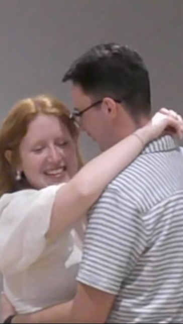 A sweet little rehearsal dinner shot on cam corder 📹❣️