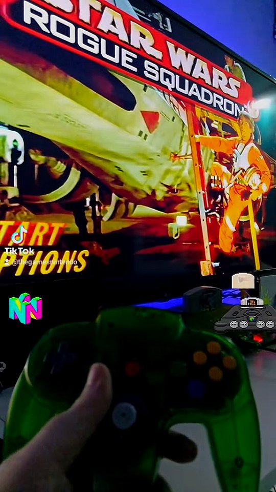 Star Wars Rogue Squadron continua INCRÍVEL no Nintendo 64! #n64 #starwararoguesquadron #nintendo64 #retrogaming