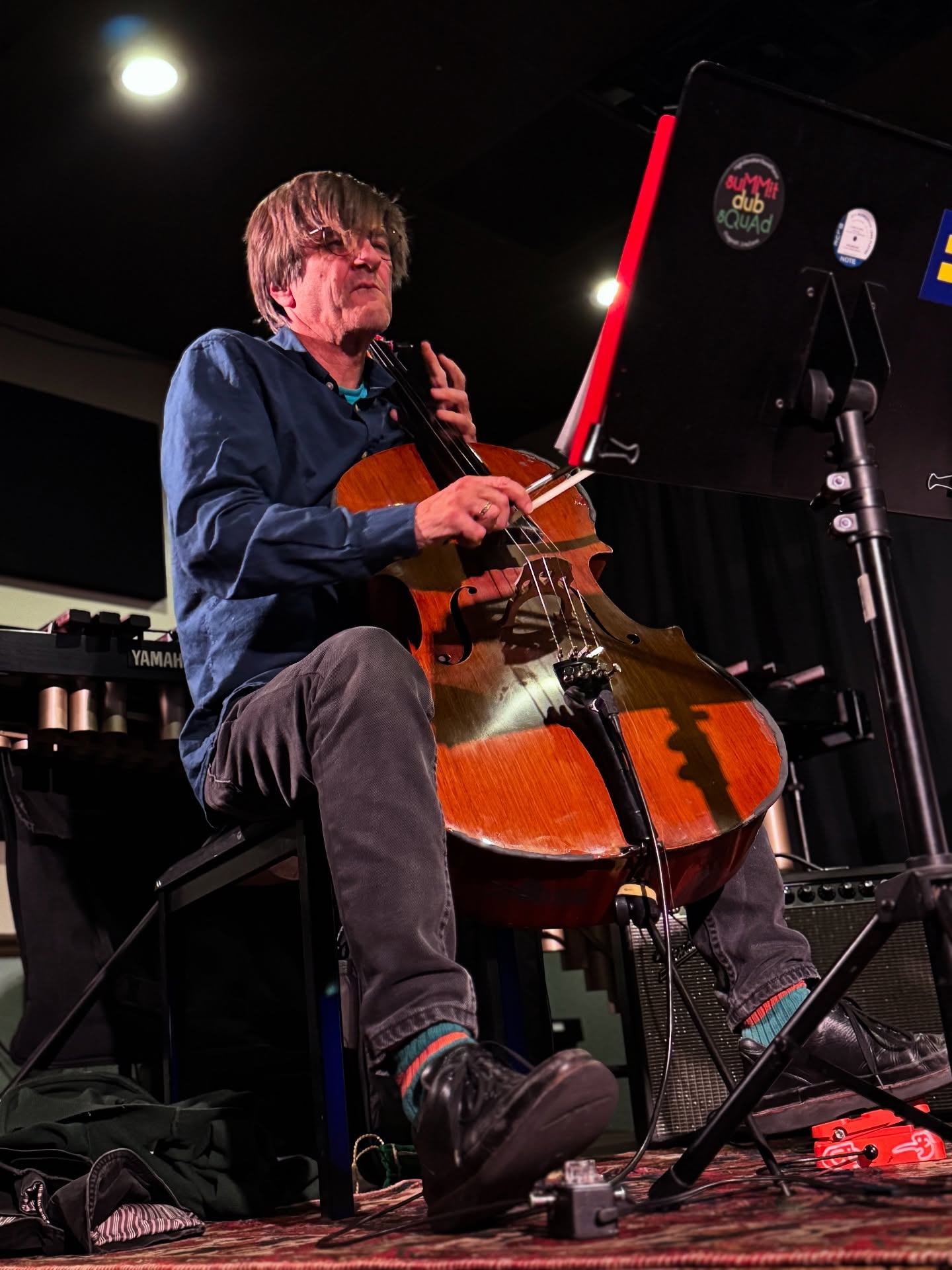 A captivating performance by Tim Daisy’s Vox 3 @beaverstreettheatre Thanks for an amazing evening of music and listening!