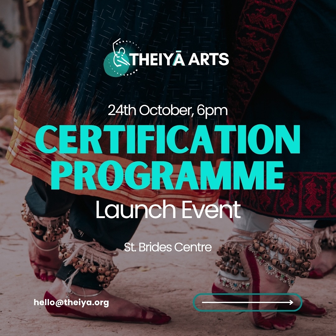 📣 THEIYĀ ARTS CERTIFICATION LAUNCH EVENT
Friday 24th October, 18:00-20:00, at St. Bride’s Centre 📣
✨ We are very excited to invite you to the official launch event of our the Theiyā Arts Certification Programme.
✏️We have carefully crafted this programme in response to identified needs from parents for clear progression pathways and recognition that supports students in their higher-education pursuits.
At this event we will share all details on the following key points:
- An overview of Theiyā Arts Certification programme
- Additional accredited certification pathways.
- How the Certification Programme contribute to Higher Education/University applications & general life skills.
- Where you/your child currently sits on the Programme (what they will already have completed, and what they are currently working towards as well as upcoming certification award dates).
🙏🏼On that evening, our team will be there to introduce you to the Programme, as well as answer any questions that you may have. This is a family event so all students, siblings and parents are cordially invited, there will be a simple selection of snacks available and some activities for the little ones if required.
✨Come and join us for an evening full of information and exciting plans for all of our students!
🎟️This is a FREE event but tickets are required for participants who are currently not our students.
Please follow the LINK IN BIO to book your ticket.
We look forward to welcome you!
#southasiandance #indiandance #kandyandance #kathak #bharatanatyam #certification #certificates #accomplishments #students #indiandanceinscotland #southasiandanceinscotland #theiyaarts #theiyaartsschool #new #launch #event #edingburgh #livingston #westlothian #freeevent