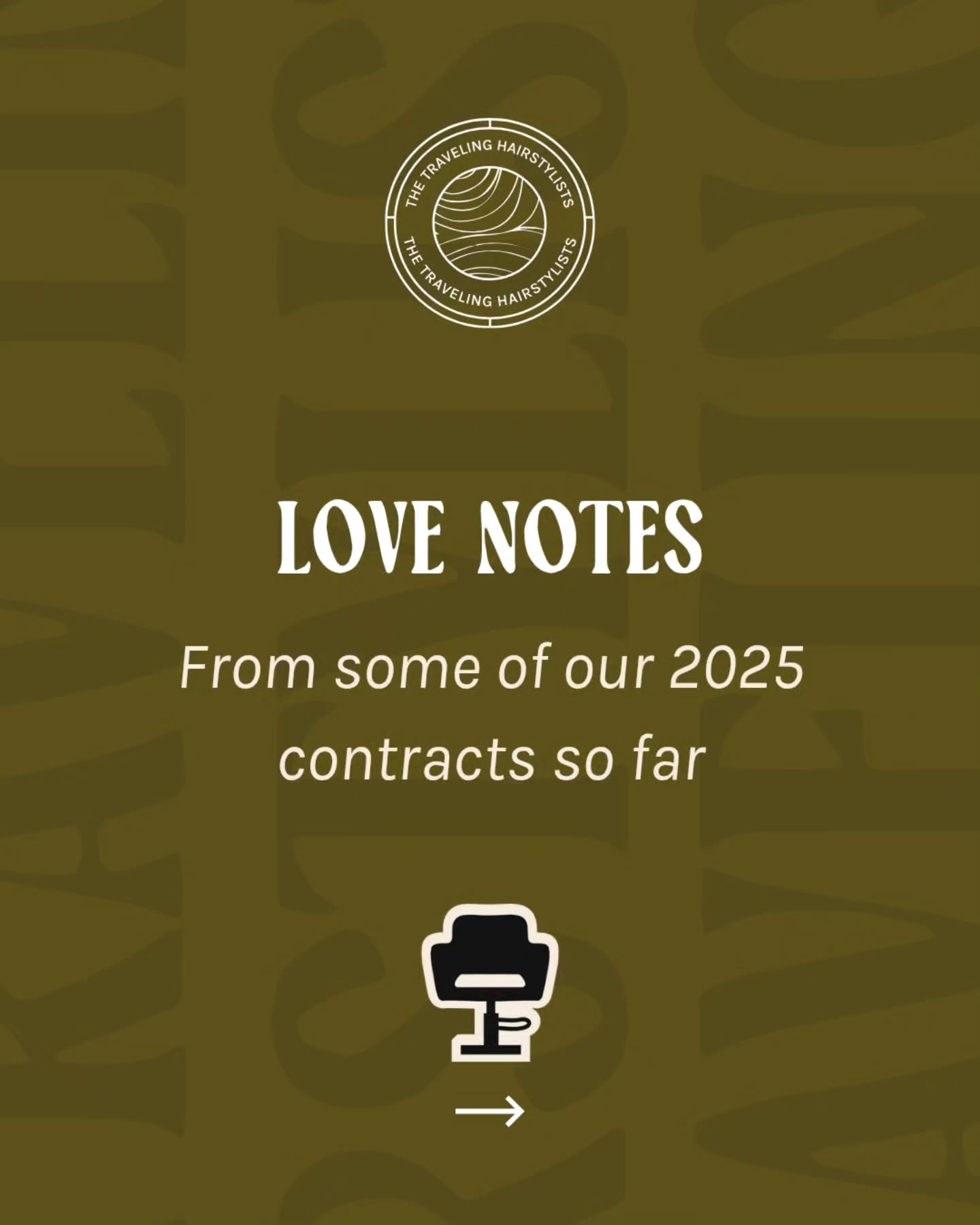 2025 has been flying so quickly! So, I am just reflecting back on some of our contracts so far and the little notes of gratitude and love that we receive our time of providing coverage for other stylists on maternity leaves.
While our services are geared to allow you to really take the time away that you need, we check in often to continue to give you the peace of mind throughout your leave that things are running smooth back in the salon.🤌
We are currently booking for 2026 leaves and even have some open time for the end of 2025 if you need some more immediate help! DM us to chat more about how we might be able to help you.