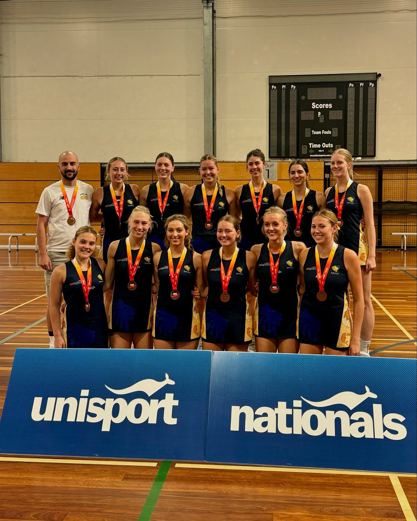 NATIONALS WRAP UP
A massive congratulations to our Women’s team who gave it their all and fought to the very end to bring home the bronze medal at Unisport Nationals last week!! 🦁🏆
Despite some tough games throughout the week they were able to build on last year’s performance, and defeat both teams that ended their finals run in 2024 seeing them finish 3rd overall !!
Our Mixed team also had a strong showing, finishing 7th overall after narrowly missing out on semi-finals after a tight loss to UNSW who went on to win the competition.
We are soo proud and thankful to everyone involved for such a successful week! We can’t wait to come back better than ever next year!! 💙💛
#rawr #SUNC
@unisportau
@sydunisport