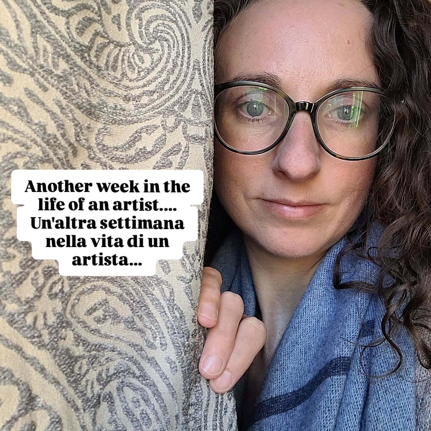 Another week in the life of an artist....
Un'altra settimana nella vita di un artista....
My week flew by, and it wasn't until I saw a dear friend Saturday morning that I had an illumination about my art and maybe life. I realized that more is in my control than I think and that waiting for others to take action for what I want doesn't work.
La mia settimana ha voluto via e finché non ho visto una cara amica sabato mattina non ho avuto una specie di illuminazione per quanto riguarda la mia arte e forse la mia vita. Ho capito che ho più controllo di quello che pensavo e anche che sbaglio nel aspettare altri di fare qualcosa per una cosa che voglio io.
It's a lonely feeling because I know where I want my art to be, and I know that I will make this journey alone. Yes, I will have love and support, but at the end of the day, I am a lone cowboy set out on paths I have never traveled. It's exciting but sometimes nerve-racking and somewhat frightening. But in the end I know that we flail around as adults acting like we know what we are doing...but the truth is no one knows and the best part is that nobody really cares anyway so just do what you love and let the others be.
È un sentimento solitario perché so esattamente quello che voglio per la mia arte è so che farò tutto questo da sola. Si, lo so che avrò tanto amore e sostegno ma alla fine della giornata sono un cowboy solitario che verso terre ma esplorate. È emozionante ma anche un po' spaventoso. Ma alla fine so che noi adulti andiamo in giro fingendo di sapere quello che facciamo....ma la verità è che nessuno lo sa, e la parte migliore è che nessuno importa niente, allora fa quello che ami e lascia stare gli altri.
#artistlife #mood #reflection #dowhatyoulove #artvibes #weekend #artist #artista #selfreflection #artjourney #personalgrowth❤️ #inspiration #followyourheart