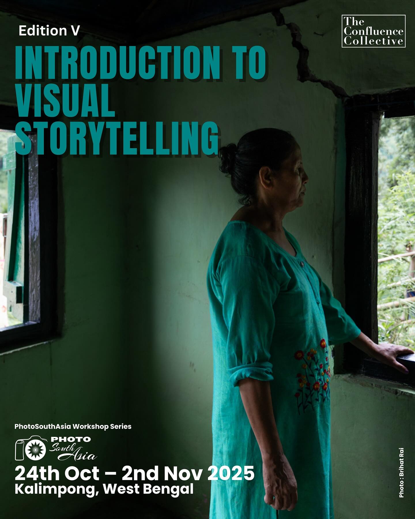 LAST CALL
Deadline: 10th October 2025 (link in bio)
The Confluence Collective, with the support of Photo South Asia, invites applications for the V Edition of the Introduction to Visual Storytelling Workshop.
*While everyone is welcome to apply, preference will be given to applicants from the Darjeeling Hills and the Northeastern states.
This 10-day immersive program is designed for photographers eager to explore storytelling through images—whether you’re just starting out or looking to deepen your practice in documentary and visual narratives.
At its heart, the workshop creates a space to produce new work under the guidance of experienced mentors, while learning to craft meaningful stories through photography and mixed media. Blending technical training, conceptual development, and hands-on practice, it helps participants move from idea to execution in a supportive, collaborative environment.
Mentors - @brihatrai @swastikpal
This Edition V, Introduction to Visual Story Telling workshop is made possible by the generous support of @photosouthasia