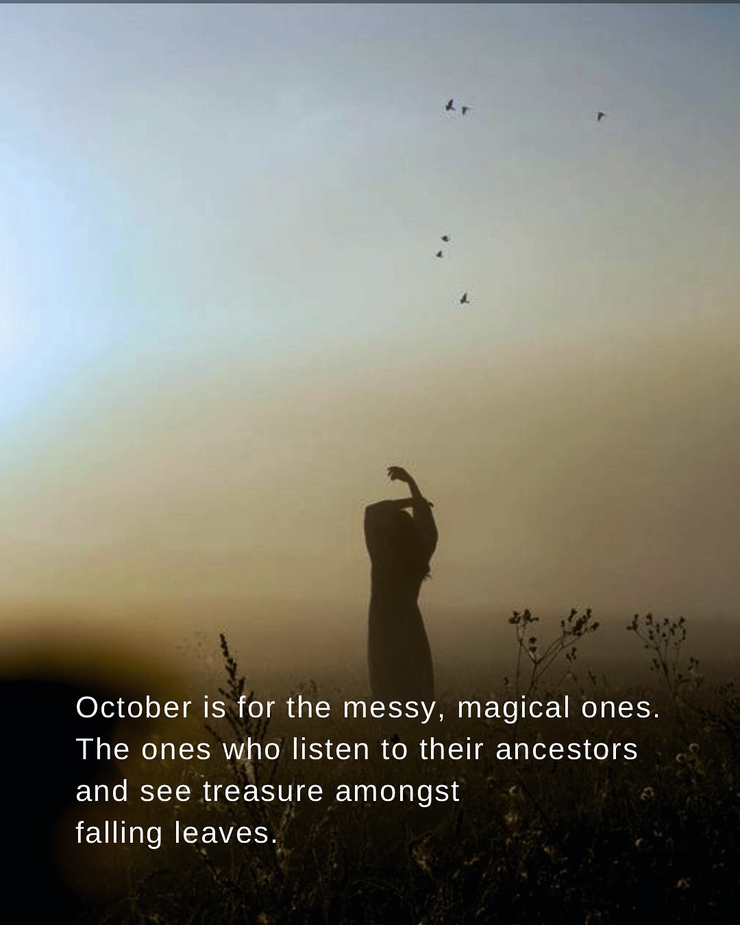 I feel like the turning of a season always asks something of us.
She requires abit of trust as we transition and cycle.
She often asks us not to fight this bit… the turn from light to dark, from summer’s brilliance into autumn’s low light. If we look back too long at what has passed, we miss the gold scattered at our feet in these slow October days.
October is the season of release, composting, harvest, and intuition.
A time to honour what has ripened, to gather what can be gathered, and to let the rest fall into the soil.
And the truth I keep coming back to is that it’s all a cycle. Every ending carries seeds of beginning. Every release creates fertile ground for something new. AND none of this happens all at once.
This month reminds us to trust the falling away. To trust that what looks like decay is actually nourishment. To trust that rooting, resting, and even falling apart for a while is not a sign of brokenness.
So here is October, for the messy, magical ones. For the grandchildren of witches and the collectors of wisdom. For the ones listening to the trees, honouring cycles, gathering treasures, and letting darkness be their guide.
✨ Take this as your permission to loosen your grip and let go, even if it feels messy.
There is always more,
Love Ali xx
.
.
.
.
.
#writersofinstagram #wordstoliveby #poetsofig #natureishealing #natureloversgallery #slowdown #slowlivingmovement #seasonalliving #spiritualawakening #healingjourney #ancestral #october #autumniscoming #seasonofthewitch #hedgewitch #breathworkhealing #energyhealing #soundhealing #somaticexperiencing #radicalselfacceptance