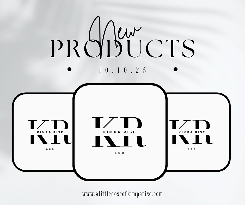 ✨Kimpa Rise & Co ✨
The wait is almost over ⌛️new products are blooming at Kimpa Rise & Co 🌱🪴💫
Mark your calendars for 10.10.25 🗓️
A fresh wave of wellness, rooted in nature and pure intention, is on the way.
Stay tapped in 🌻🧘🏾♀️
👉🏾 www.alittledoseofkimparise.com
#KimpaRise #NaturalHealing #HerbalEnergy #NewDrop #HolisticLiving #naturallyliving #SpiritualWellness #newproducts