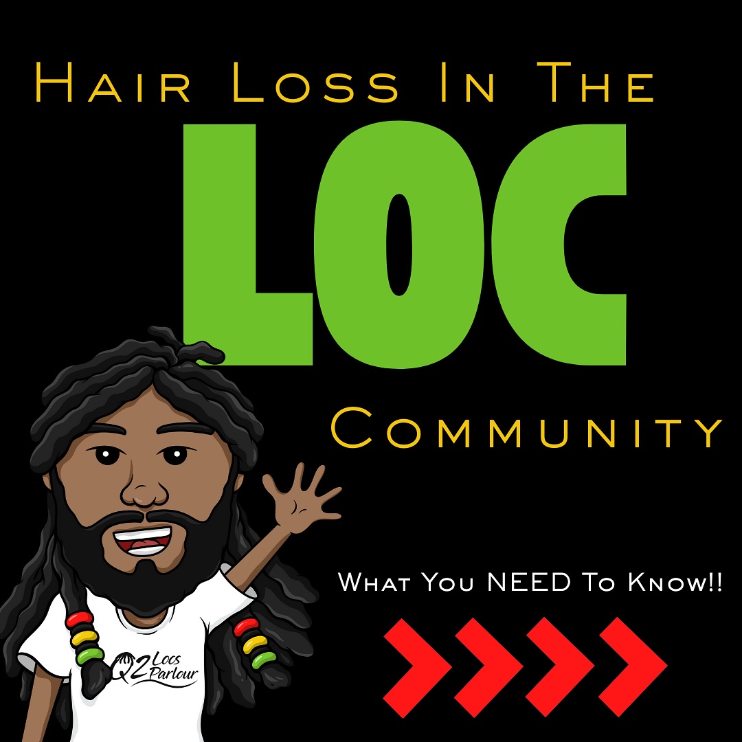 ✨ While hair loss can affect everyone, loc wearers face unique challenges. Understanding these and taking the right steps is key to keeping your locs and scalp healthy for life.
💆🏽♀️ With the right care and prevention, you can enjoy your loc journey with confidence.
📍 Concerned about thinning, scalp irritation, or hair loss around your locs? Book your consultation today with Q2 Locs Parlour Limited – your locs, our expertise. 🌿
.
.
.
.
#Q2LocsParlour #LocJourney #HealthyLocs #LocCare #TractionAlopecia #LocCommunity #LocsLondon #LocsUK #ScalpHealth #NaturalHairCare #LocMaintenance #BlackHairCare #LocGoals #ProtectYourCrown #LocLife #LocLovers #LocsAndLove #LondonSalon #HealthyHairJourney #LocEducation