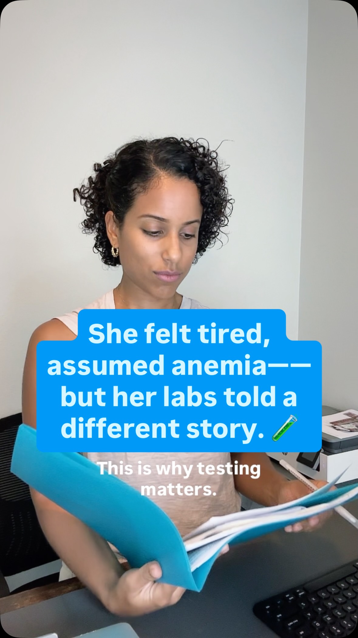 Taking supplements blindly can be dangerous — especially minerals like iron, copper, and zinc, which can accumulate in the body.
💡 Story time:
I recently saw a client who had been taking iron for years after being told she was anemic. She never rechecked her labs… so I ordered a full panel.
➡️ Her iron and ferritin (storage) levels were through the roof!
There was no anemia, and her fatigue wasn’t due to low iron at all.
This is why testing matters.
You can’t supplement your way to balance without understanding what your body truly needs.
✨ Once we had the right information, we could finally explore the real cause of her fatigue — and create a personalized, safe plan.
If you’ve been taking supplements long-term, ask your provider for a relevant blood panel. Or DM me ‘LABS’ to learn which panels I recommend for fatigue and energy.
#hormones #guthealth #fatigue #labs #anemia #iron #minerals #orlando #wintergarden #holistichealth