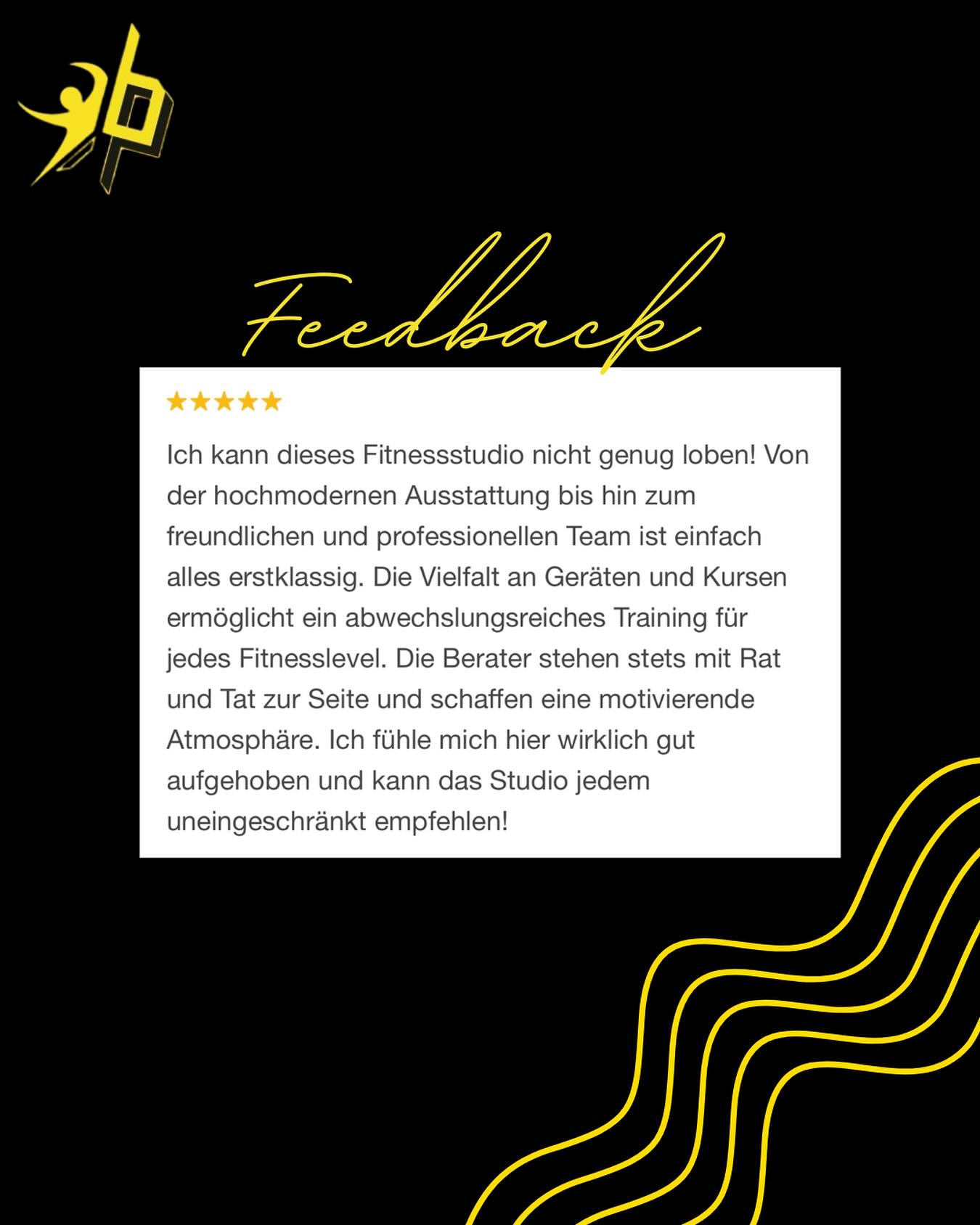 Wir schätzen jedes Feedback, das uns erreicht – es zeigt uns, dass unsere Arbeit ankommt und motiviert uns, jeden Tag besser zu werden.
Ein riesiges DANKE an unsere großartigen Mitglieder!🙌💛
#bodyperformance #bodyperformancestudio #bodyperformanceleibnitz #xundmacher #diexundmacher