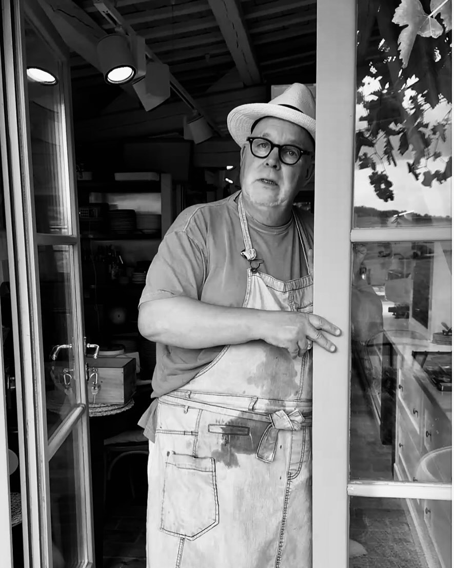 Och så hittade vi några fina toppmurklor i skogen. Åkte på vår signatur luftiga queneller av pilisar (capesante)