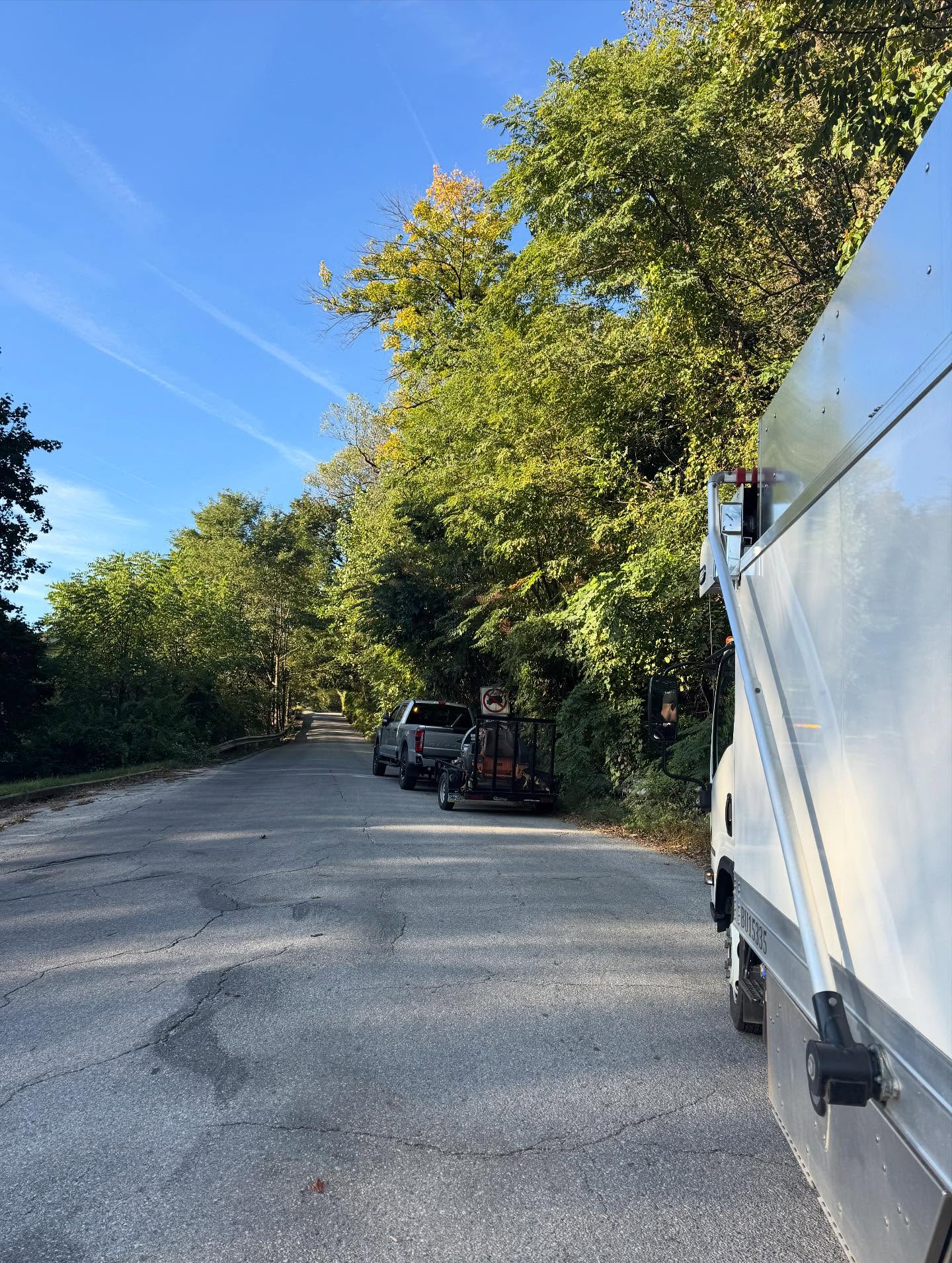 Reclaimed some road in Parkesburg #wpm #willspropertymaintenance #treeservice #treecare #treeandlawncare