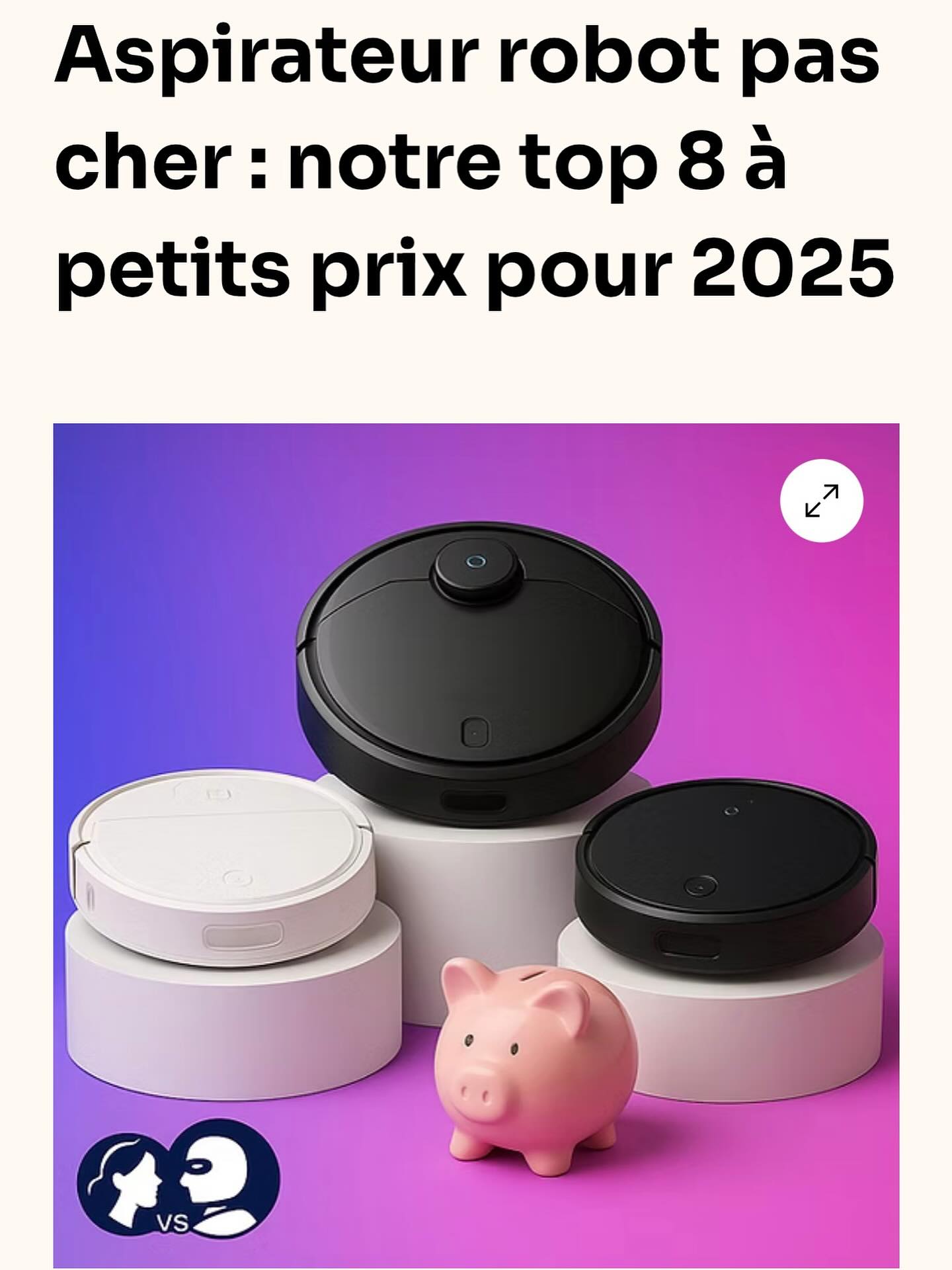 🧹✨ Quand ton budget dit “NON” mais que ta flemme dit “OUIIII” 😎
Bonne nouvelle : on a déniché les 🦸♂️ aspirateurs robots pas chers qui bossent à ta place pendant que tu chilles 🍿
👉 Découvre notre Top 8 des meilleurs robots à petits prix pour 2025 sur le blog ✨
Lien en bio 🔗 ou directement ici ⬇️
https://www.mamanvsrobot.com/post/aspirateur-robot-pas-cher-notre-top-8-à-petits-prix-pour-2025
💸 Des modèles malins ✅
🐶 Des poils de chien en PLS ✅
🏡 Et surtout… plus de ménage pour toi 🫶
Dis-moi en commentaire 👇
🧠 Tu es team “petit prix malin” ou team “technologie de l’espace” ? 🚀
⸻
#aspirateurobot #robotaspirateur #aspirateurobotpascher #bonplanmaison #petitprix #menagefacile #maisonconnectee #robotsmenagers #top8 #teamflemme #parentsdebordes #familleconnectee #mamanblogueuse #blogmaison #techmaison #innovationmaison #meilleurrobot2025 #robotmenager #astucemaison #organisationmaison #menageintelligent #gadgetsmaison #ideescadeauxmaison #maisonaumax #propretémaison #robotpouranimaux #maisonmoderne #viedefamille #blogfrance #mamanvsrobot