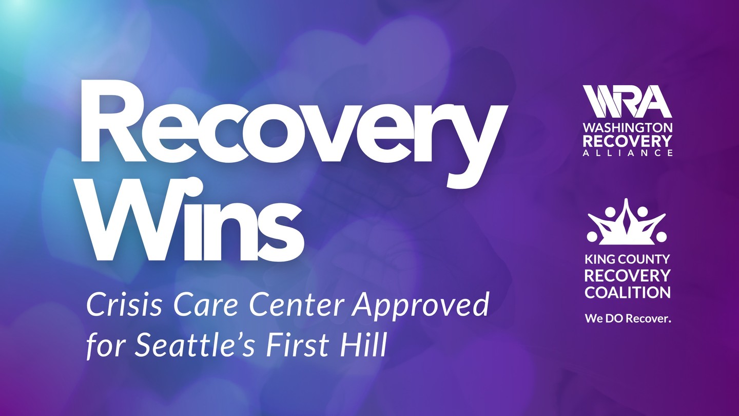 Huge Win for Behavioral Health Access in King County!
The Metropolitan King County Council has approved plans and funding for Seattle’s first Crisis Care Center, located on First Hill.
From early endorsement of the Crisis Care Centers Levy to ongoing participation in planning, recovery voices have been at the table shaping this initiative.
Read the full story on our website ⬇️
https://www.washingtonrecoveryalliance.org/post/recovery-wins-crisis-care-center-approved-for-seattle-s-first-hill