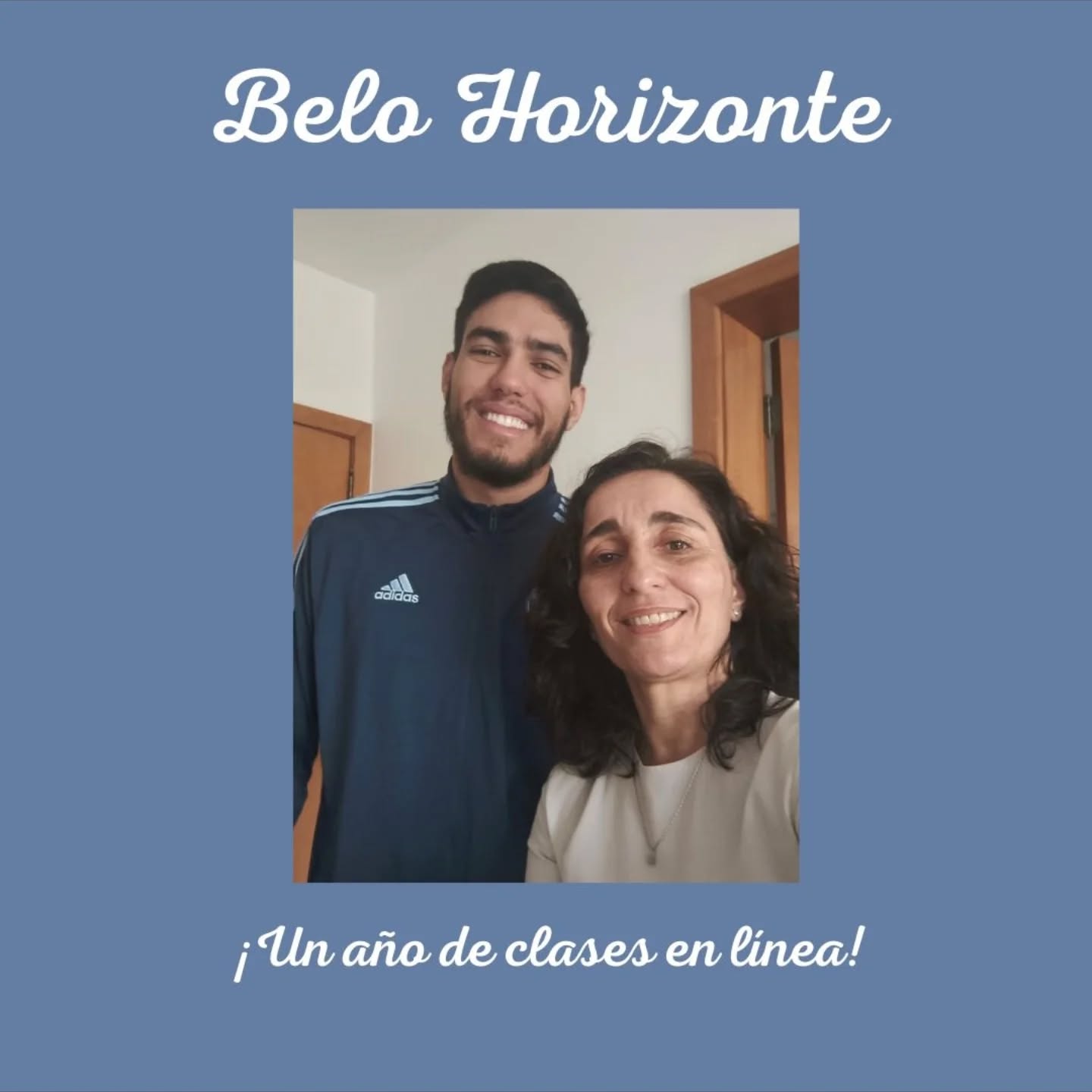 En junio de este año y después de compartir muchas clases de español en línea nos conocimos personalmente con Vitor en uno de mis viajes a BH. ¡Hoy llevamos casi 70 clases!
¡Es una alegría inmensa encontrarme con los estudiantes!
#espanholparabrasileiros
#españolparaextranjeros