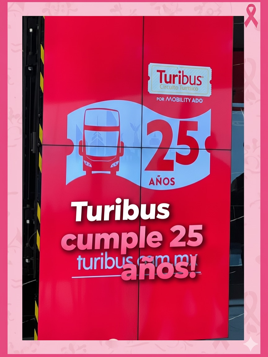 @turibusmx celebra sus primeros 25 años de crear grandes experiencias para toda la familia con recorridos únicos!!! Se vienen muchas sorpresas, así que pendiente a sus redes