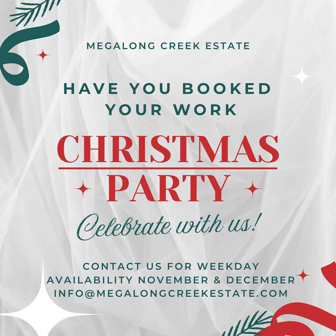 Open for Christmas party bookings🎄Contact us for a quote.