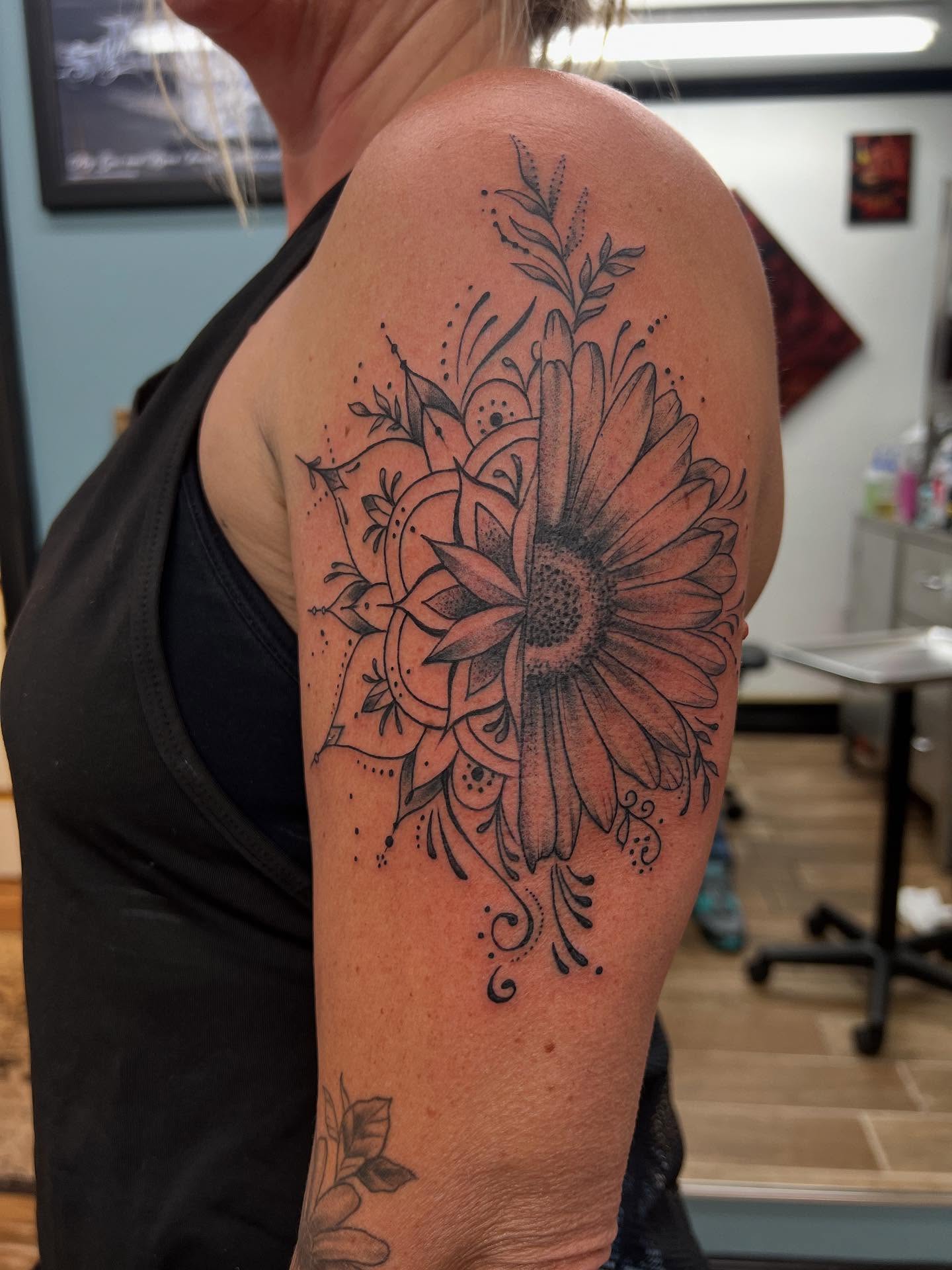 Tattoo from yesterday.. can’t wait to add more…