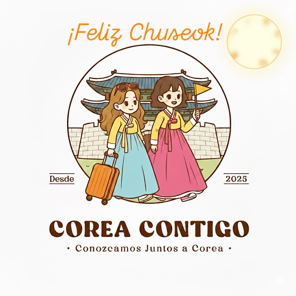 Chuseok es una fiesta tradicional coreana que se celebra el día 15 del octavo mes lunar, cuando la luna llena brilla en todo su esplendor 🌕.
Es un día para agradecer a nuestros ancestros por la cosecha del año 🙏, compartir los frutos del trabajo 🍎🍇 y disfrutar con nuestros seres queridos.
En este Chuseok, esperamos que disfruten de un tiempo lleno de alegría y prosperidad, como la luna llena, junto a sus familiares y amigos. ❤️
¡Coman mucho 🍽️, disfruten de la compañía y pidan un deseo a la luna! ✨
#corea #coreadelsur #coreacontigo #coreacontigotour #toursenespañol #tuguíaenespañol #chuseok ##추석 #한가위